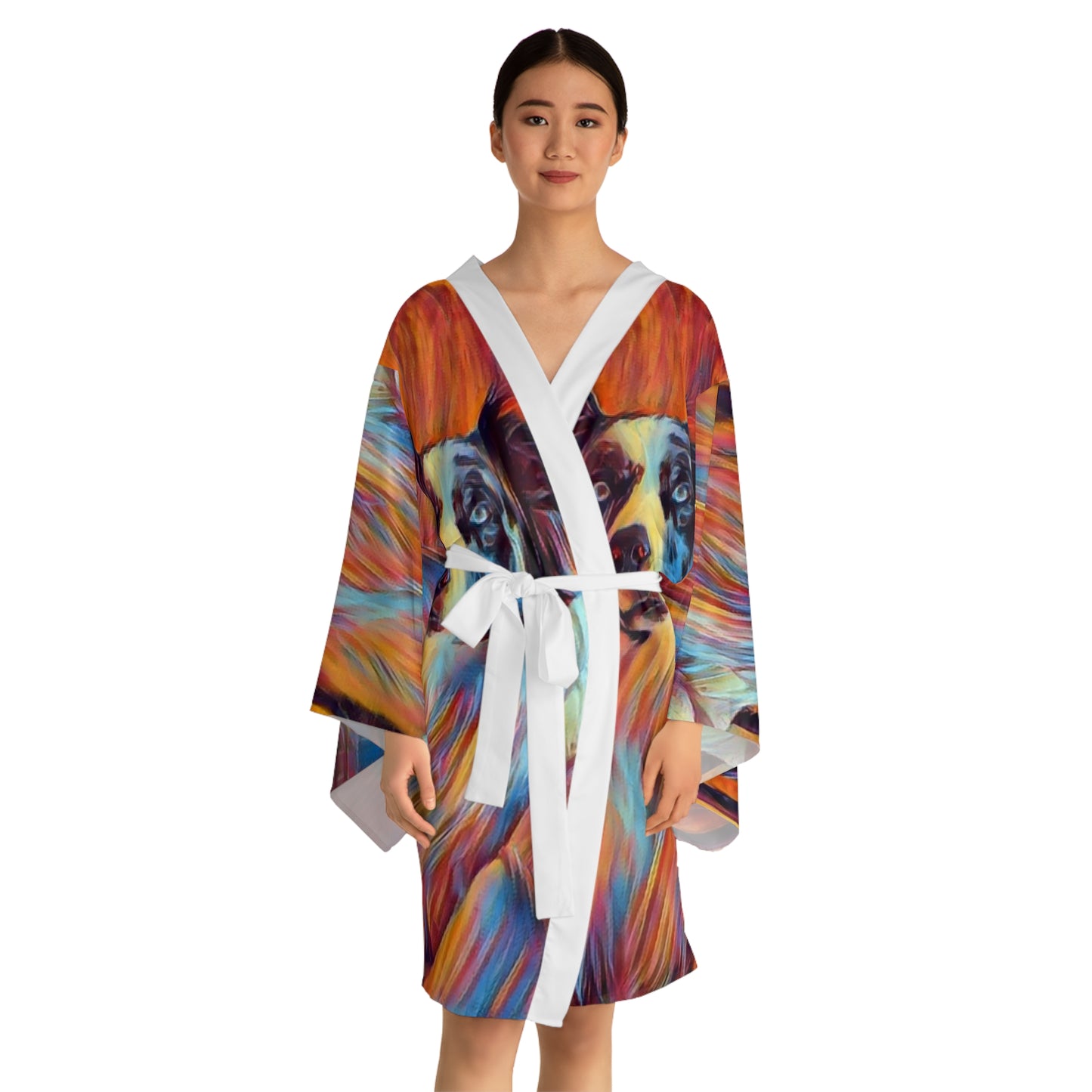 Long Sleeve Kimono Robe (AOP) ... Ozzy-Hippensteel ... "Don't Cry Now ... Dry-Your_Eyes ... On The Wind". Oriignal Works. May 2023.