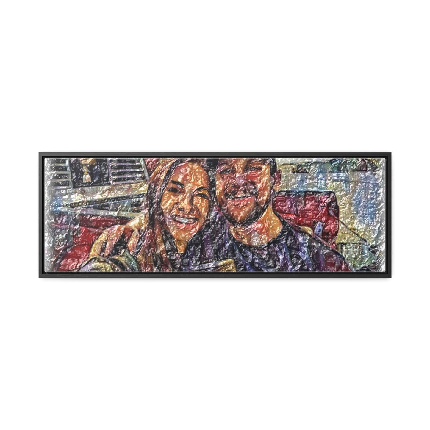 Gallery Canvas Wraps, Horizontal Frame ... "The Best Of Friends" ... Original Works ... December 2023 ... Central Idaho, USA.