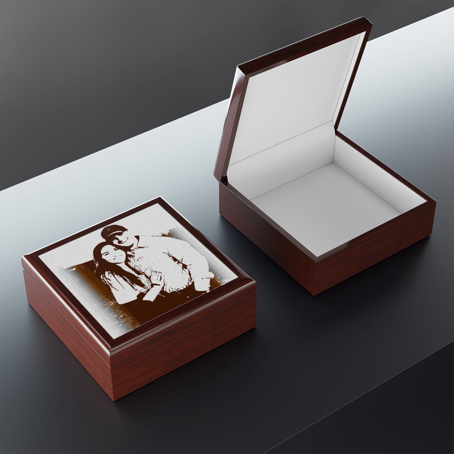 Jewelry Box ... "The Best Of Friends" ... Original Works ... December 2023 ... Central Idaho, USA.