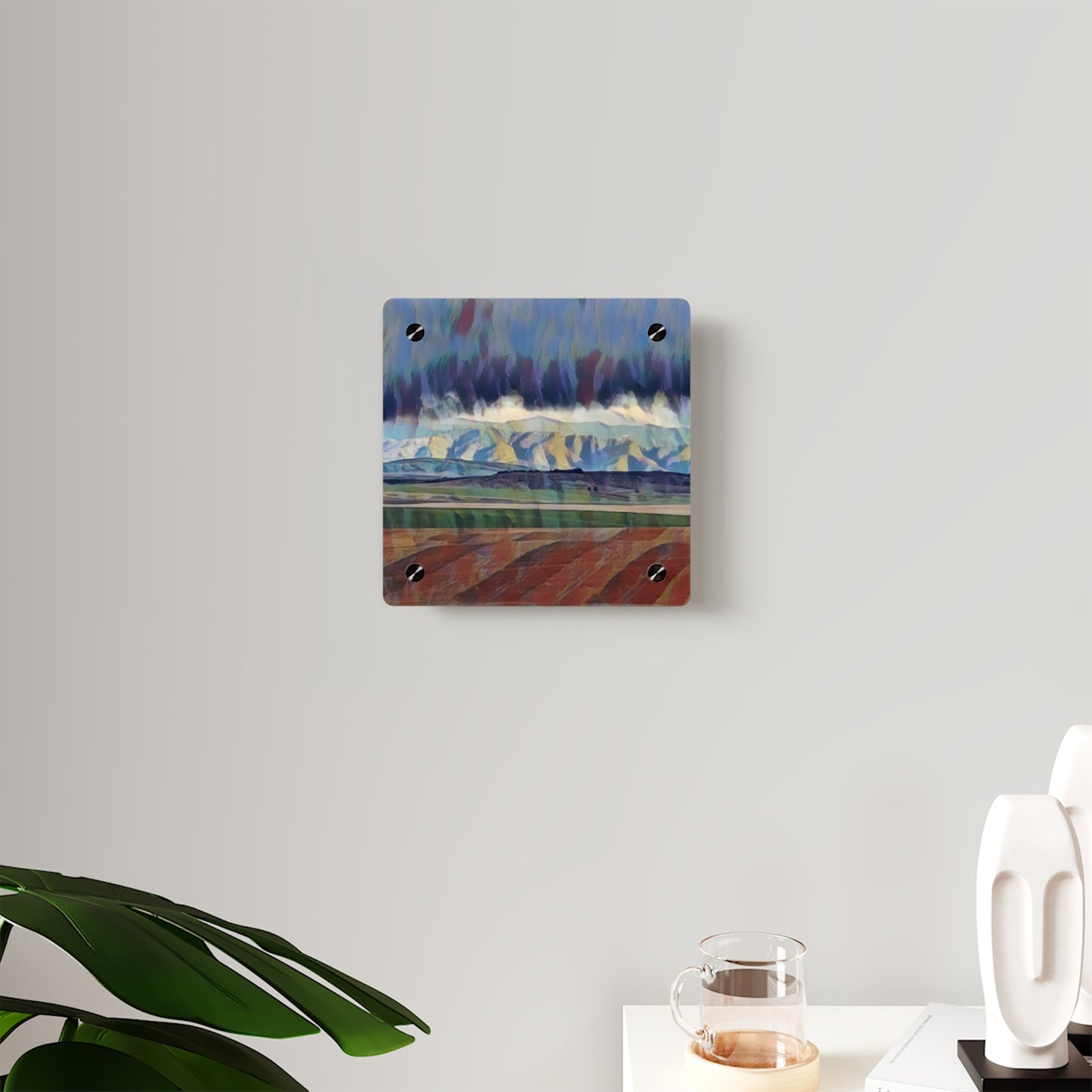Acrylic Wall Art Panels ... On-The-Prairie .. "The Storm Is Brewing" ... Central Idaho: November 2023 ... Original Works ...