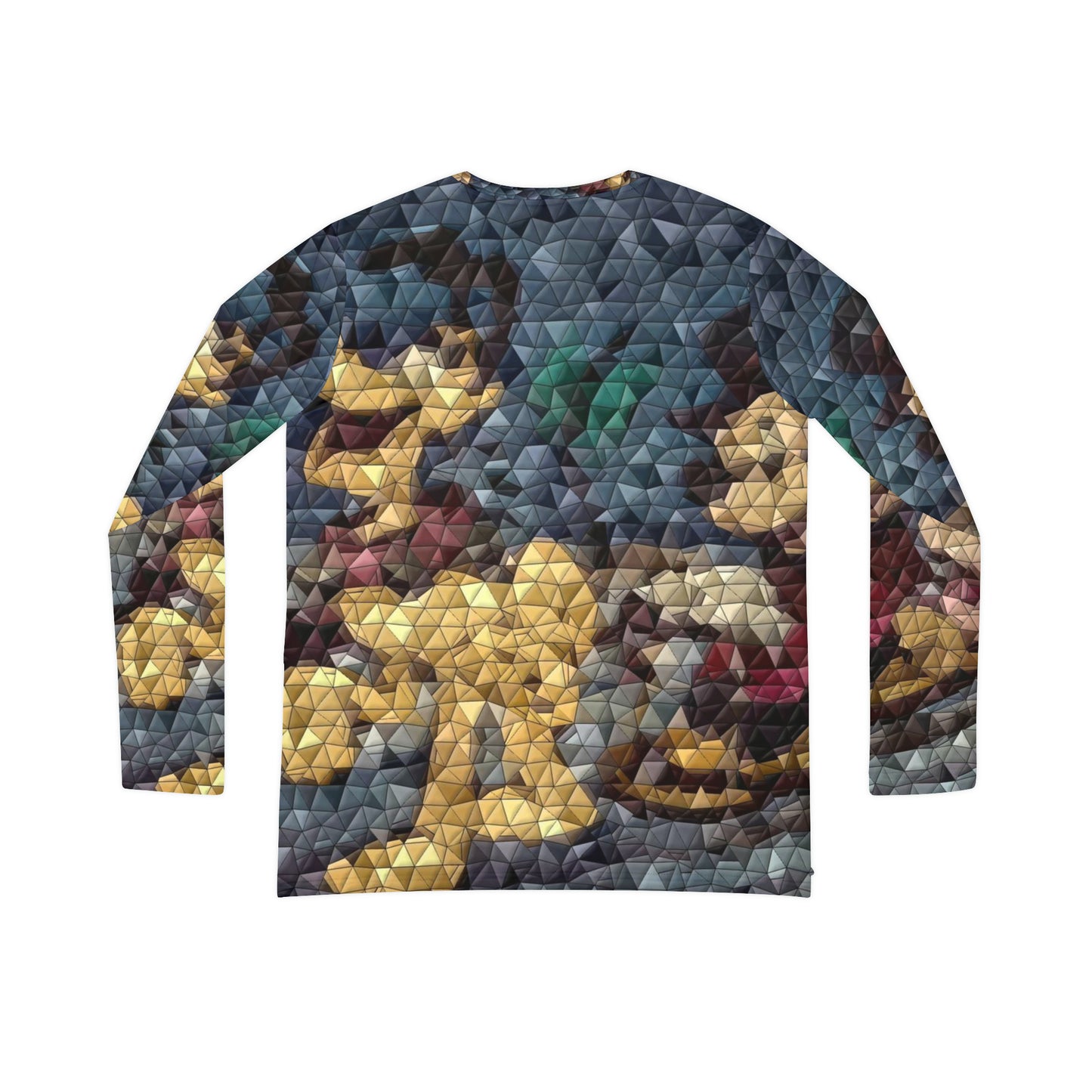 Women's Long Sleeve V-neck Shirt (AOP) ... Mickey_N_Minnie Mouse & Pluto ... "A Winter Sleigh Ride" ... Original Works. Winter 2023 ...