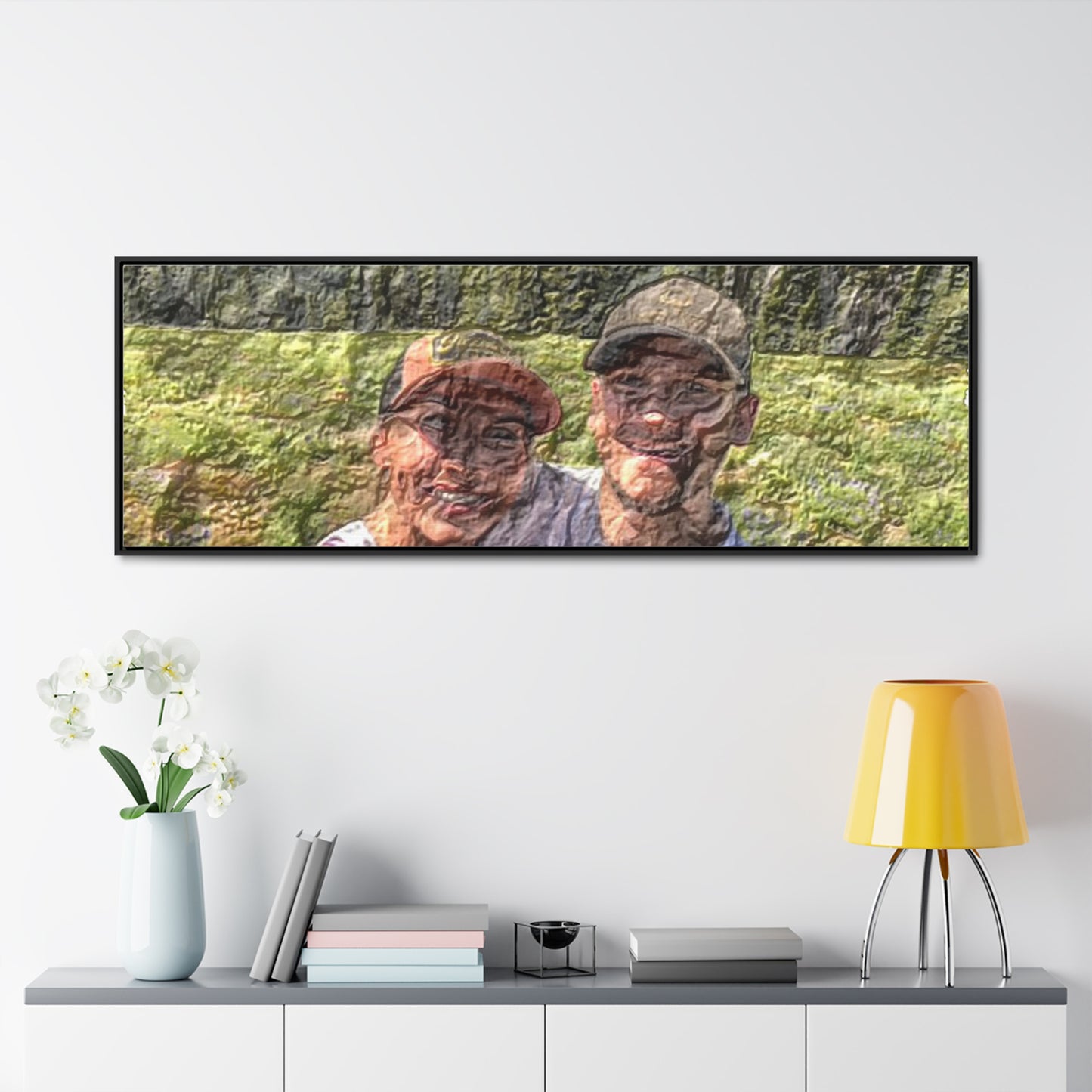Gallery Canvas Wraps, Horizontal Frame ... "The Best Of Friends" ... Original Works ... December 2023 ... Central Idaho, USA.