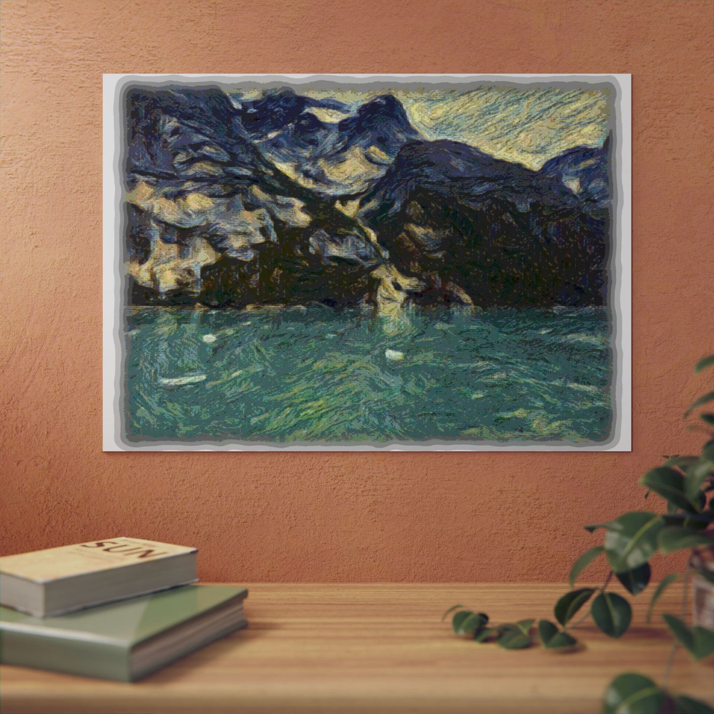 Aluminum Composite Panels ... Tracy Arm Fjord ... South Of Skagway, Alaska ... Summer: June 2024 ... Original Works ...
