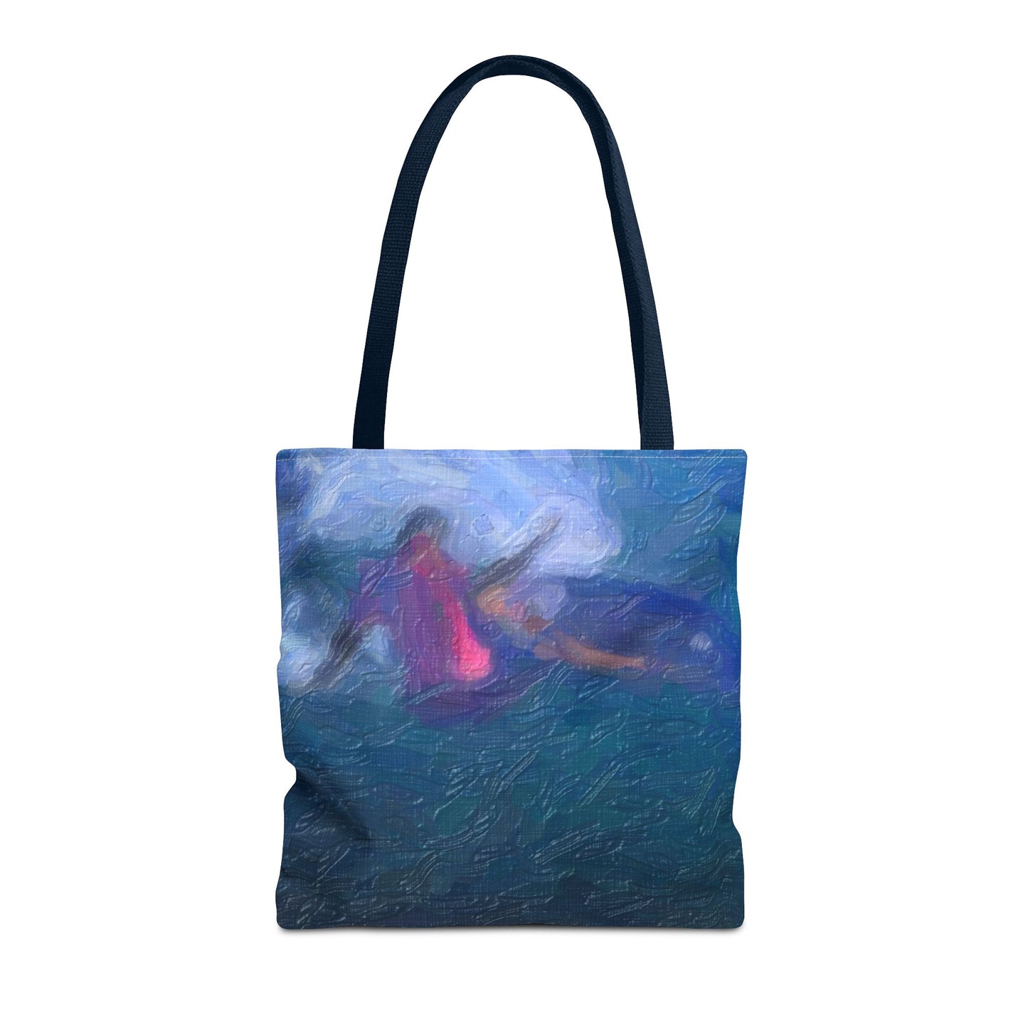 Tote Bag (AOP) ... Paris_2024_Surfing Competition-Tahiti_French-Polynesia .... 'Gabriel Medina World Campion Drops-In' ... Original Works ...