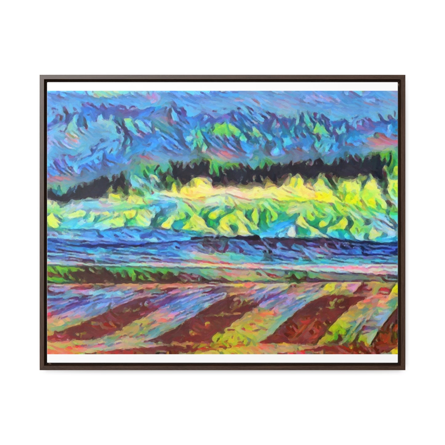 Gallery Canvas Wraps, Horizontal Frame ... On-The-Prairie .. "The Storm Is Brewing" ... Central Idaho: November 2023 ... Original Works ...