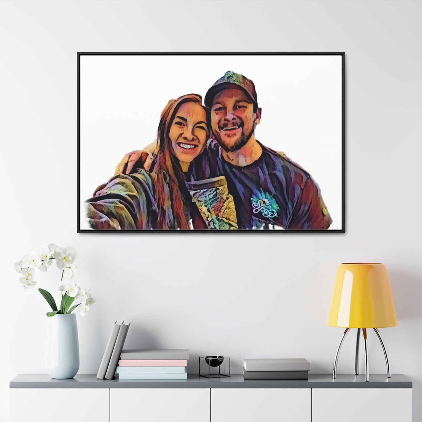 Gallery Canvas Wraps, Horizontal Frame ... "The Best Of Friends" ... Original Works ... December 2023 ... Central Idaho, USA.