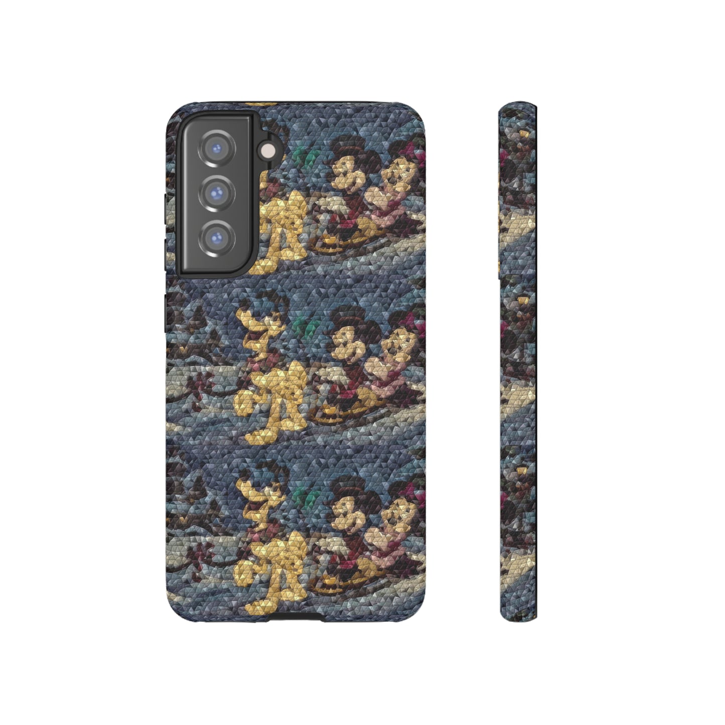 Tough Cases ... Mickey_N_Minnie Mouse & Pluto ... "A Winter Sleigh Ride" ... Original Works. Winter 2023 ...