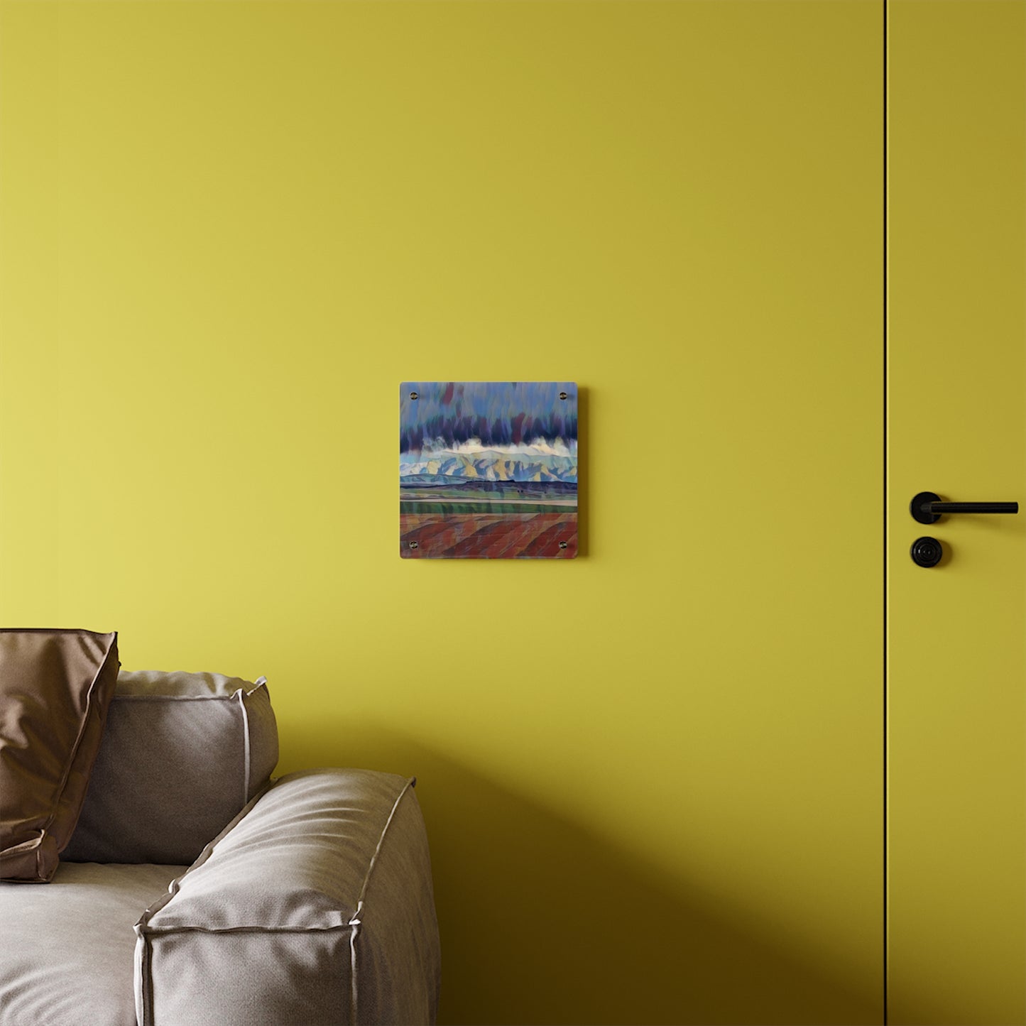Acrylic Wall Art Panels ... On-The-Prairie .. "The Storm Is Brewing" ... Central Idaho: November 2023 ... Original Works ...