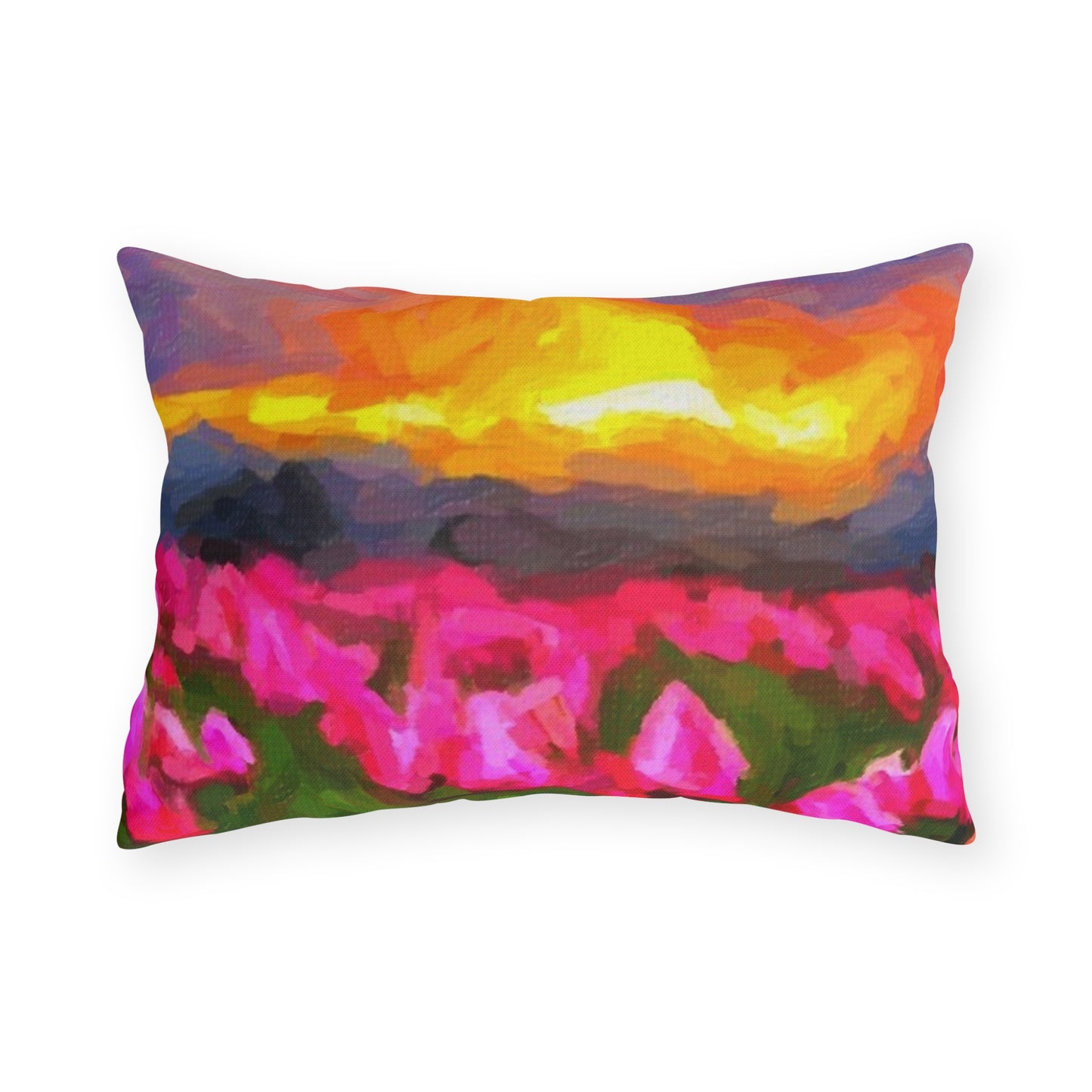 Outdoor Pillows ... Skagit Valley Tulips ... Skagit Valley, Washington ... Family Archives ... Original Works ... Circa 1980's ...