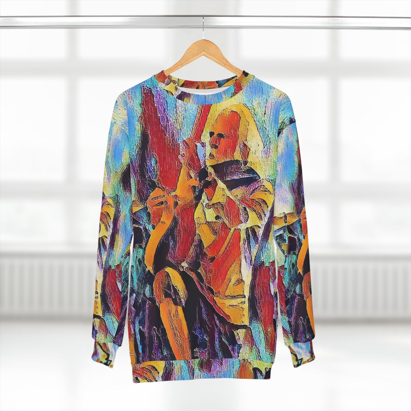 Unisex Sweatshirt (AOP) ... You Know It's Gonna-Get-Stranger ... "So Let's Get On With The Show" ... Summer_2023 Dead & Company Tour ... The-Final-Dose ... Original Works ...