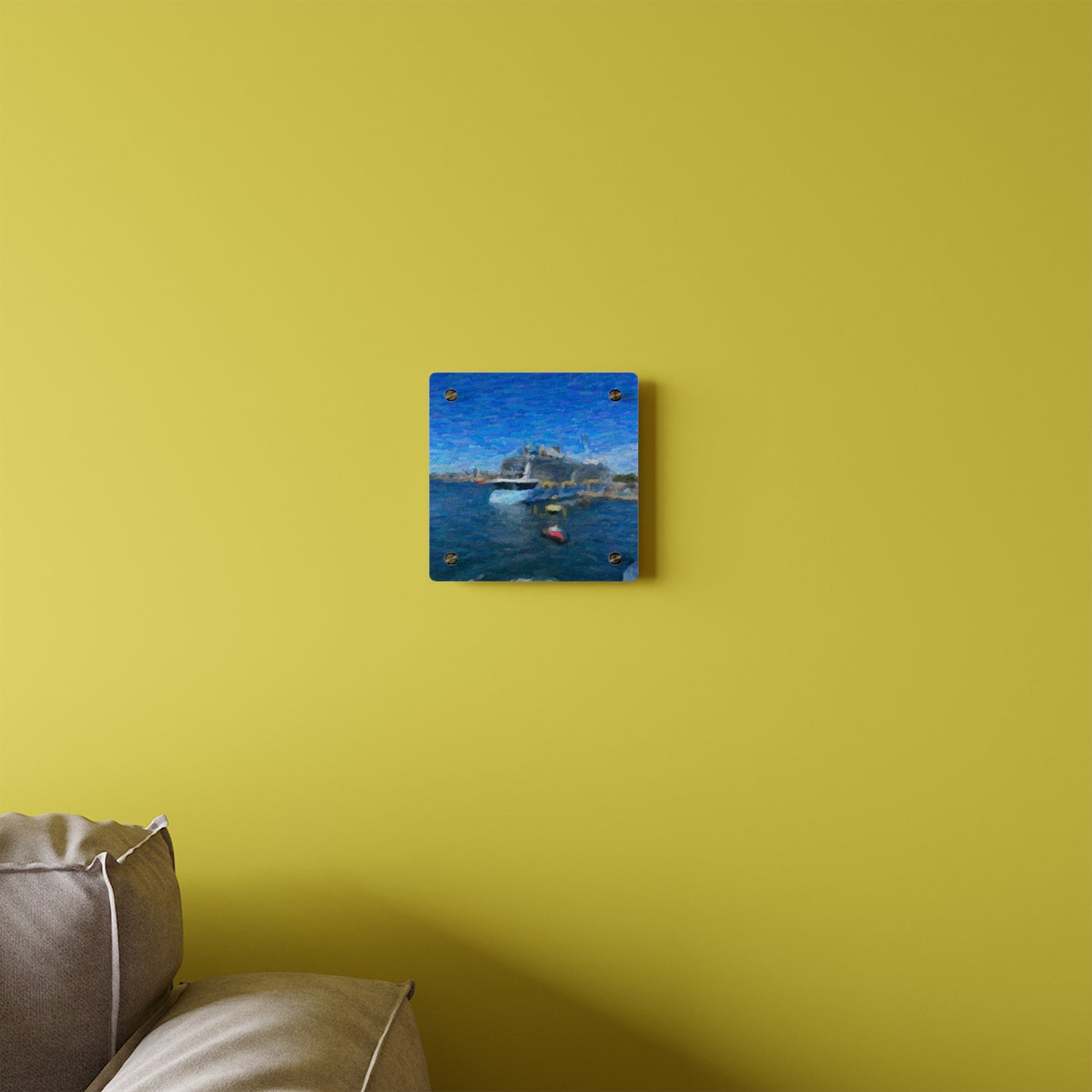 Acrylic Wall Art Panels... Into Vancouver Harbor We Arrive: Celebrity Edge-Cruise ... Vancouver, British Columbia ... June 2024 ... Original Works