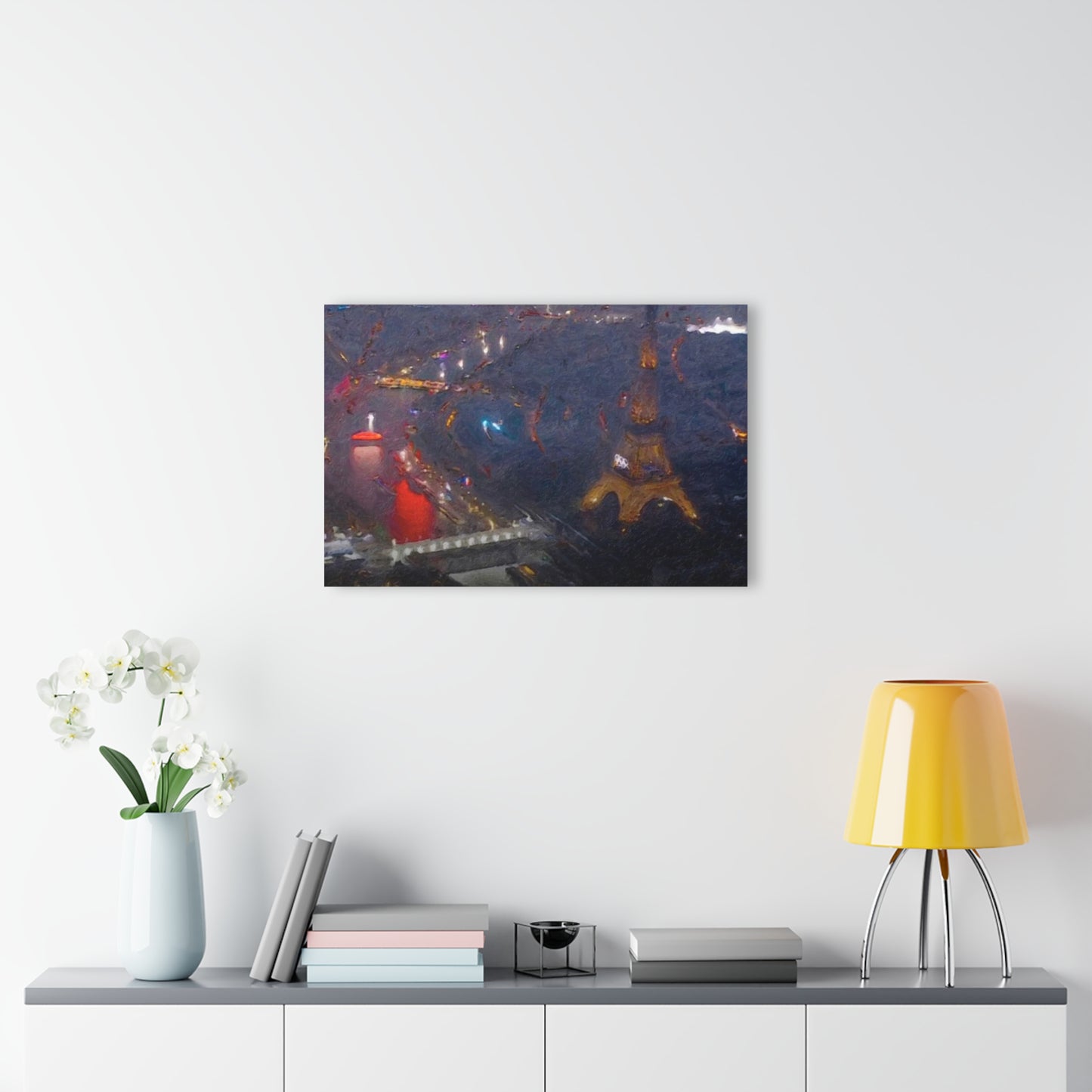 Acrylic Prints (French Cleat Hanging) ... Paris_2024 ... Opening Ceremonies ... "Allons-Y ... C'Est Les Olympiques!" ... Juliet-Aout 2024 ... Original Works