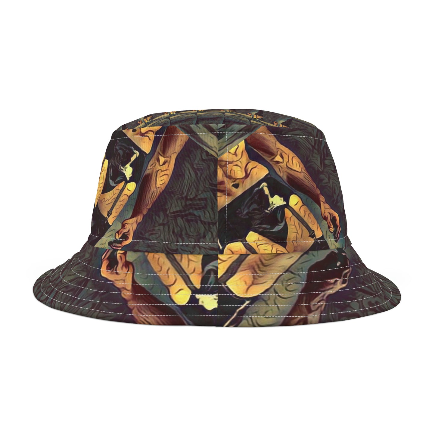Bucket Hat (AOP) ... Take A Stroll On The Wild Side ... "A Male Model" Shoot: Brussels, 2003 ... Original Works ...