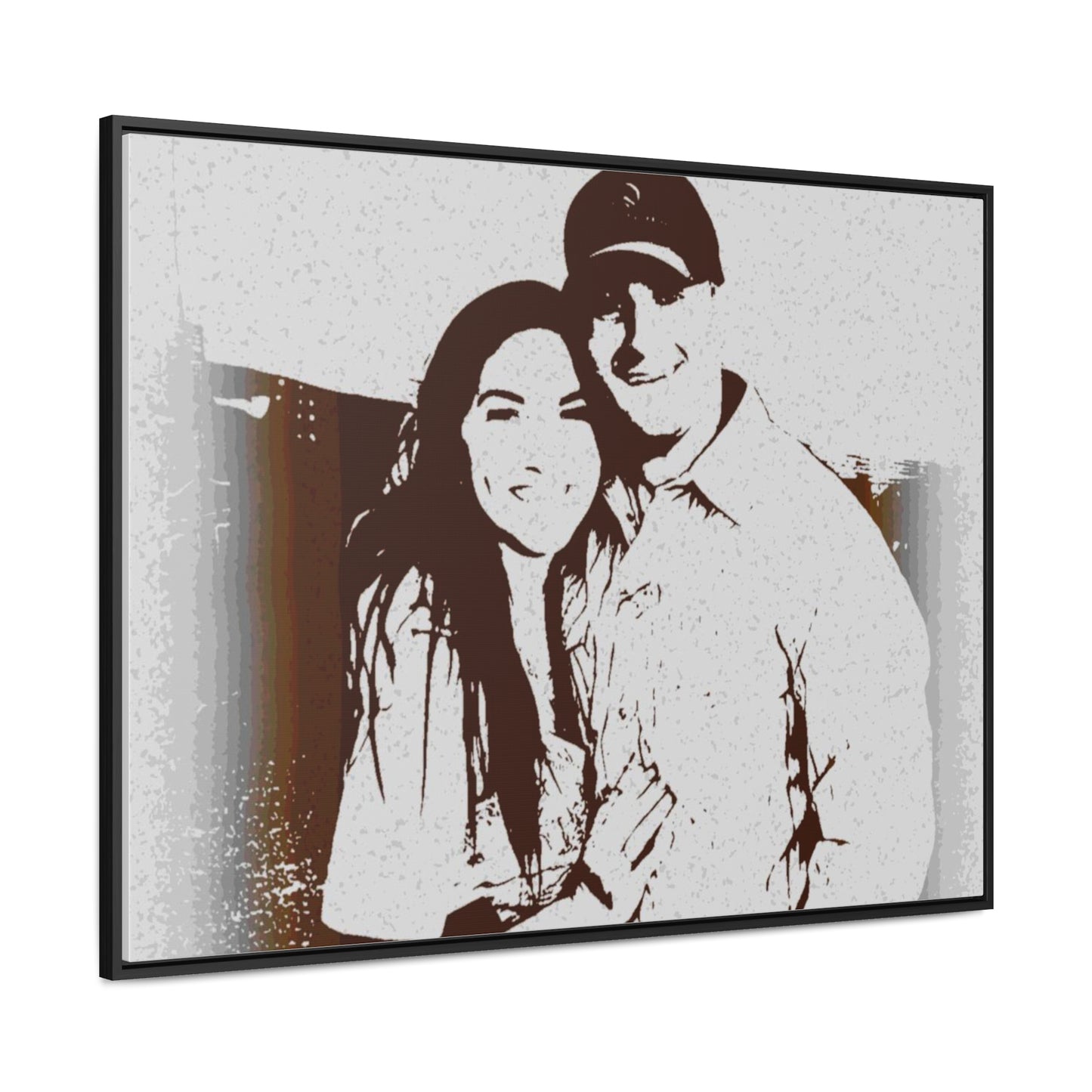 Gallery Canvas Wraps, Horizontal Frame ... "The Best Of Friends" ... Original Works ... December 2023 ... Central Idaho, USA.