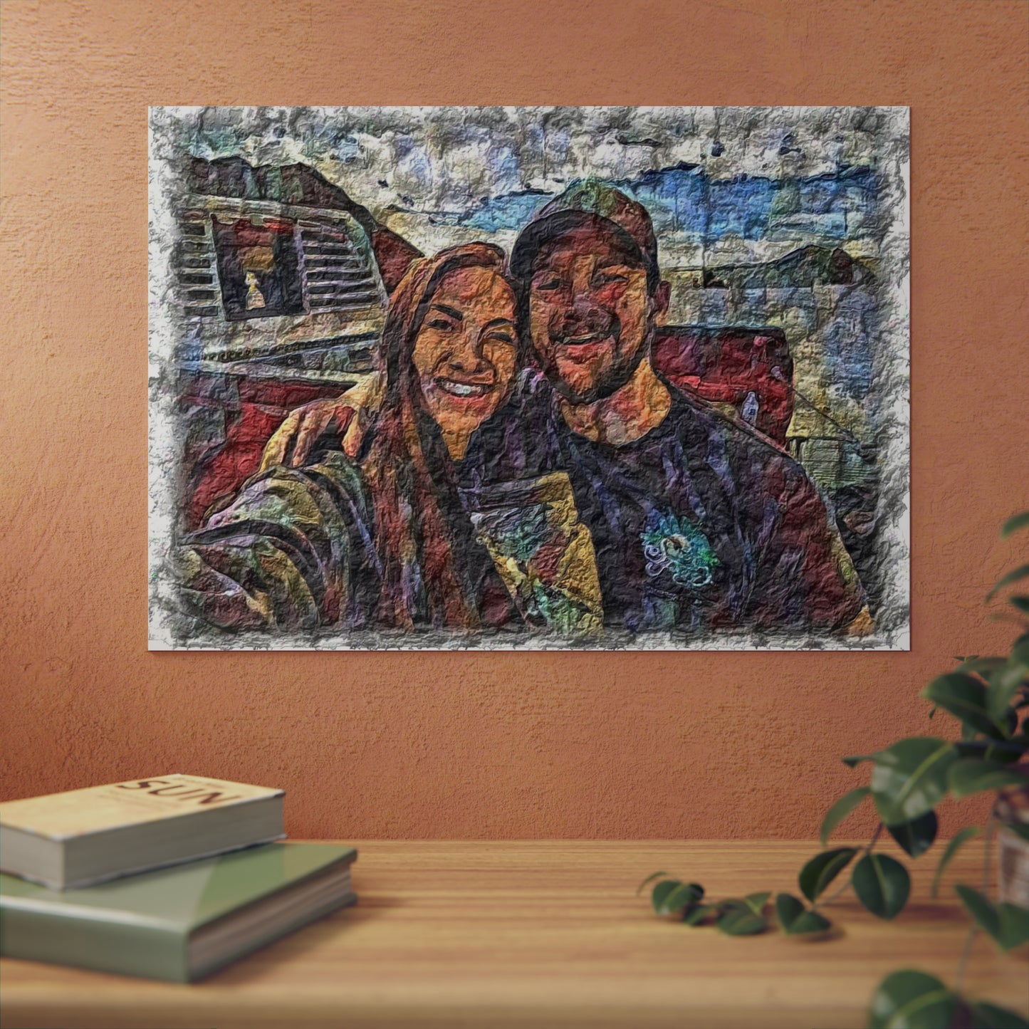 Aluminum Composite Panels ... "The Best Of Friends" ... Original Works ... December 2023 ... Central Idaho, USA.