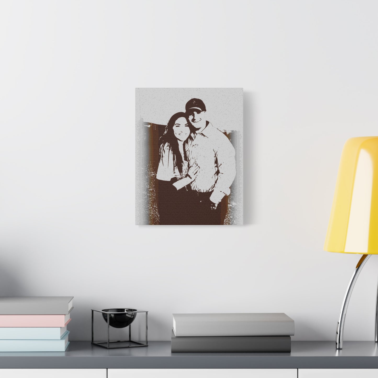 Matte Canvas, Stretched, 1.25" ... "The Best Of Friends" ... Original Works ... December 2023 ... Central Idaho, USA.