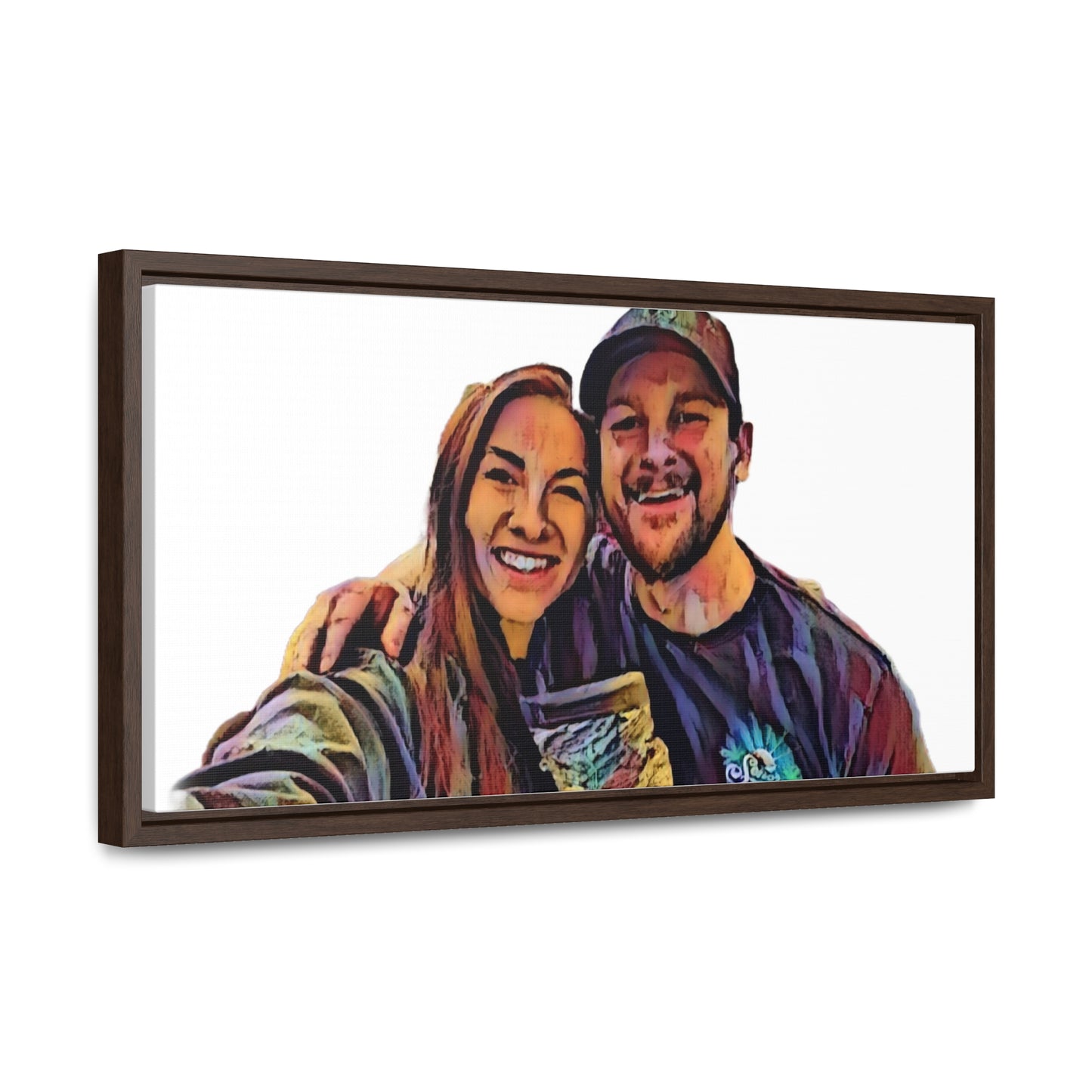 Gallery Canvas Wraps, Horizontal Frame ... "The Best Of Friends" ... Original Works ... December 2023 ... Central Idaho, USA.