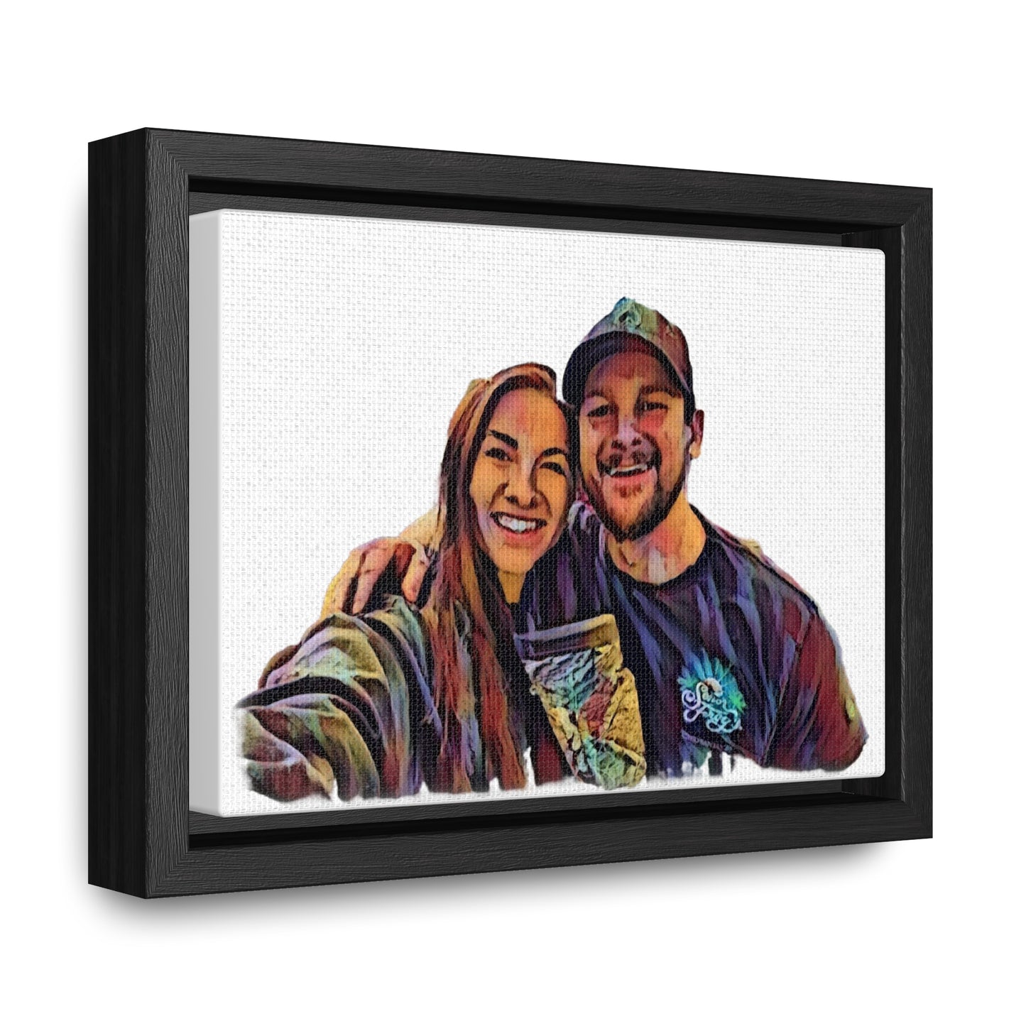 Gallery Canvas Wraps, Horizontal Frame ... "The Best Of Friends" ... Original Works ... December 2023 ... Central Idaho, USA.