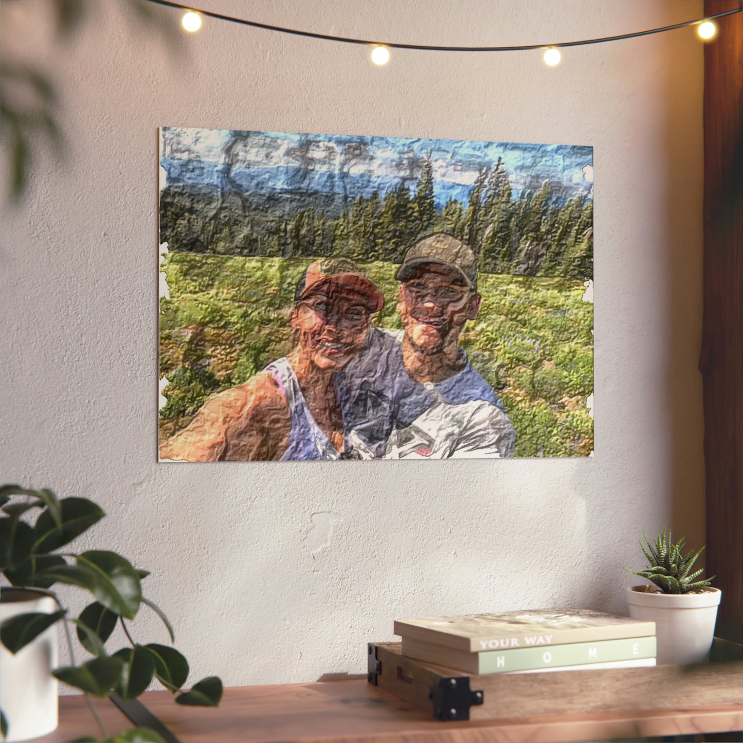 Aluminum Composite Panels ... "The Best Of Friends" ... Original Works ... December 2023 ... Central Idaho, USA.