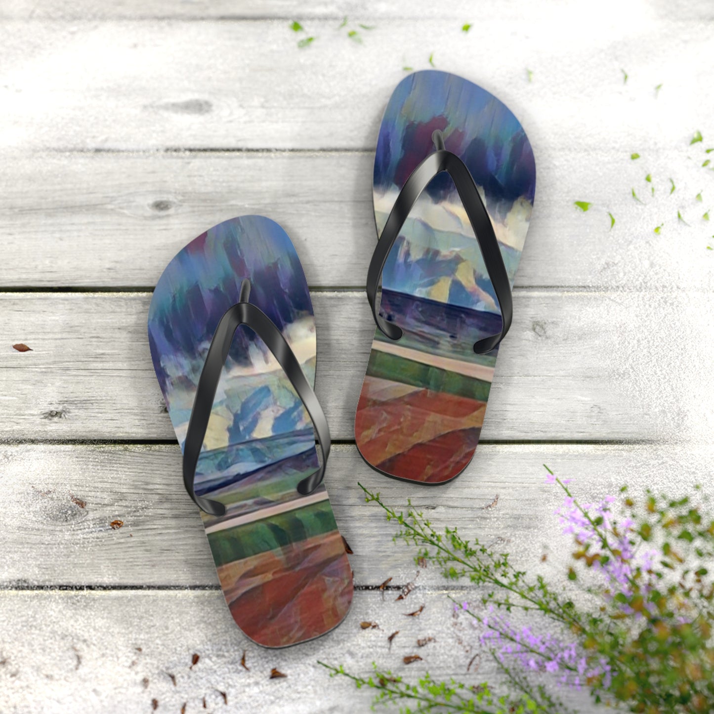 Flip Flops ... On-The-Prairie .. "The Storm Is Brewing" ... Central Idaho: November 2023 ... Original Works ...