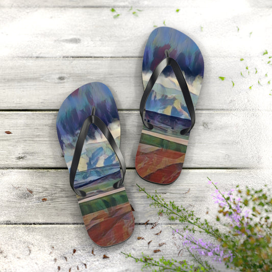 Flip Flops ... On-The-Prairie .. "The Storm Is Brewing" ... Central Idaho: November 2023 ... Original Works ...