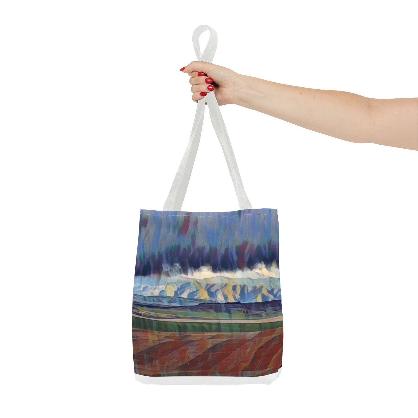 Tote Bag (AOP) ... On-The-Prairie .. "The Storm Is Brewing" ... Central Idaho: November 2023 ... Original Works ...