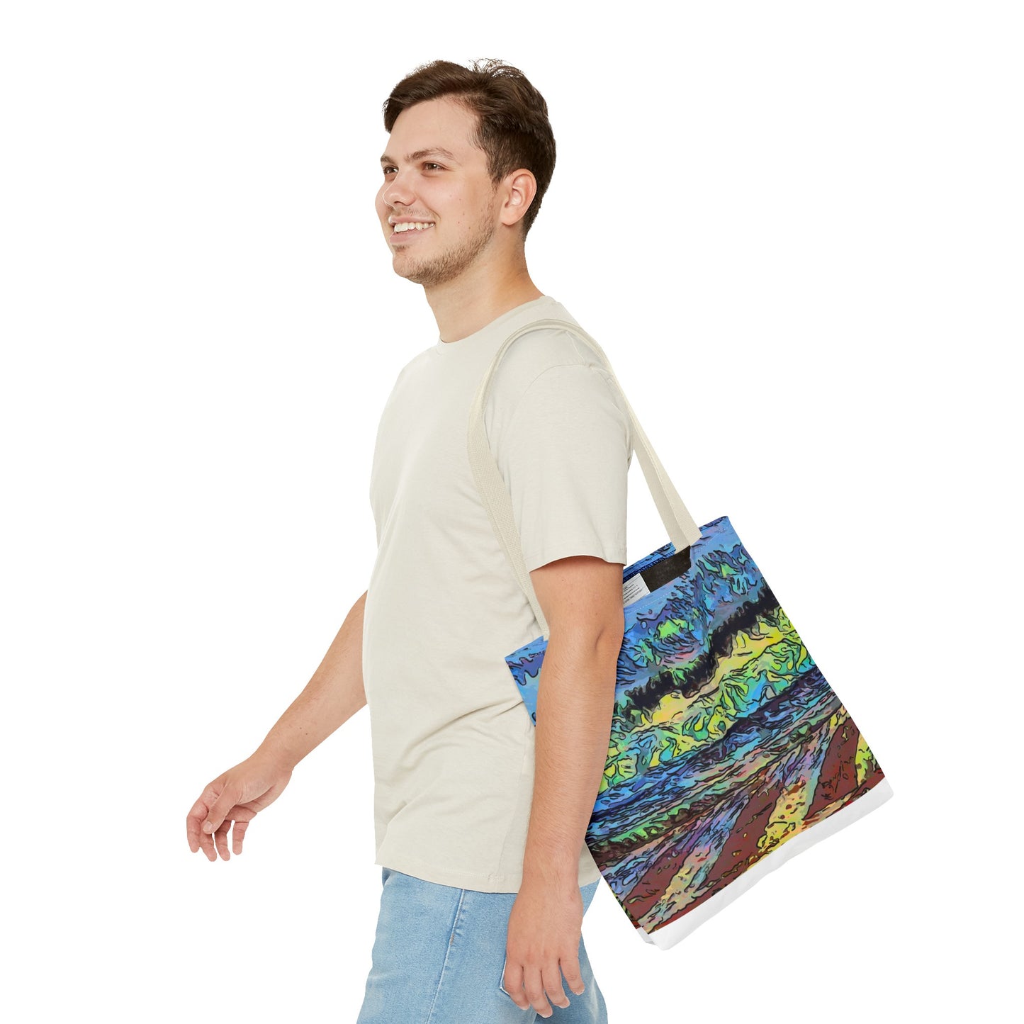 Tote Bag (AOP) ... On-The-Prairie .. "The Storm Is Brewing" ... Central Idaho: November 2023 ... Original Works ...