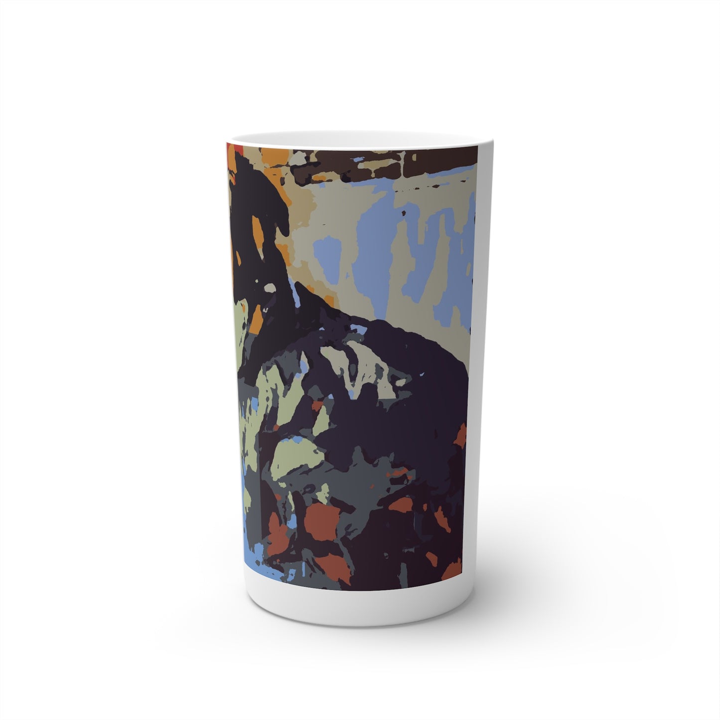 Conical Coffee Mugs (3oz, 8oz, 12oz) ... Ozzie-Hippensteel ... "Don't Cry Now ... Dry-Your_Eyes ... On The Wind". Oriignal Works. May 2023.