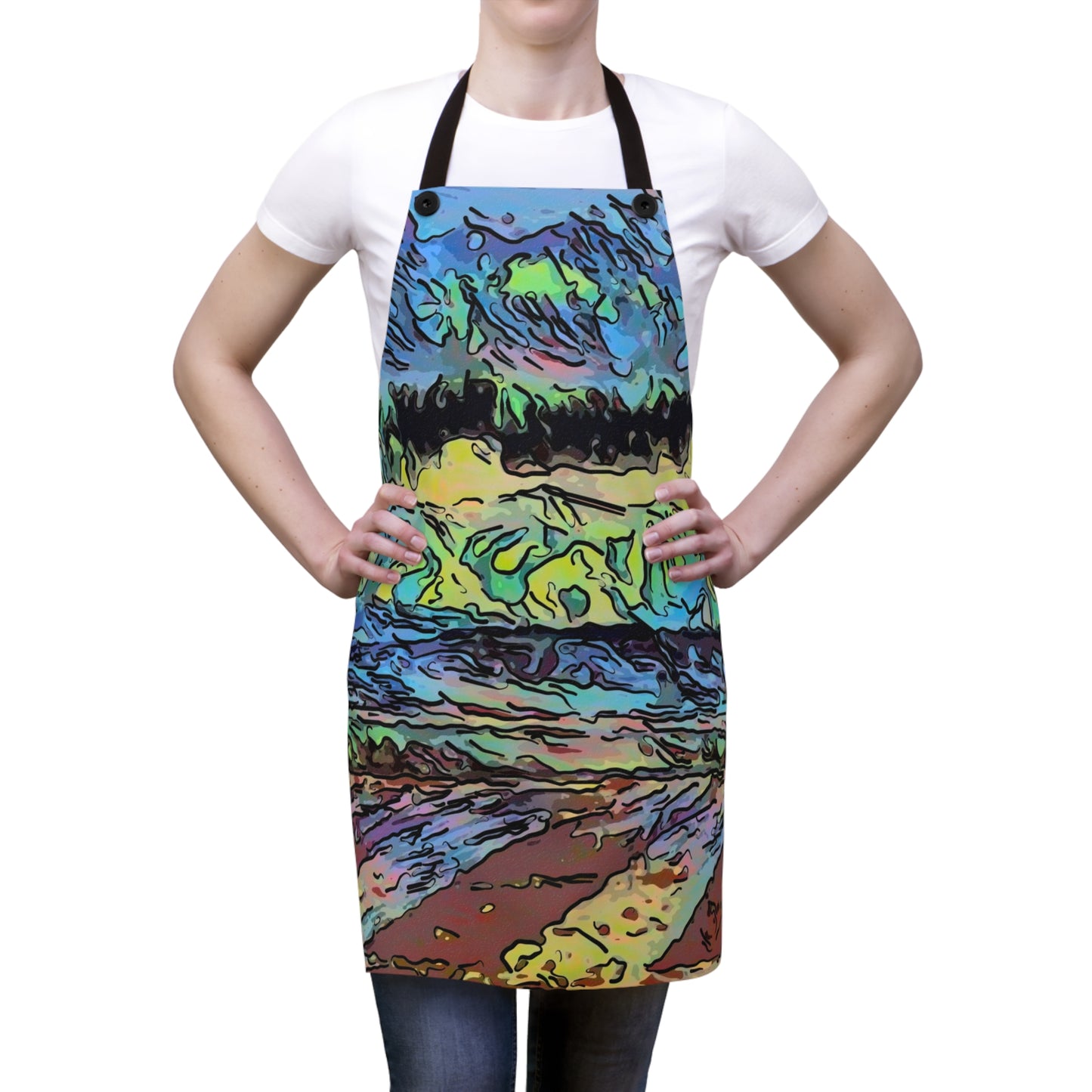 Apron (AOP) ... On-The-Prairie .. "The Storm Is Brewing" ... Central Idaho: November 2023 ... Original Works ...