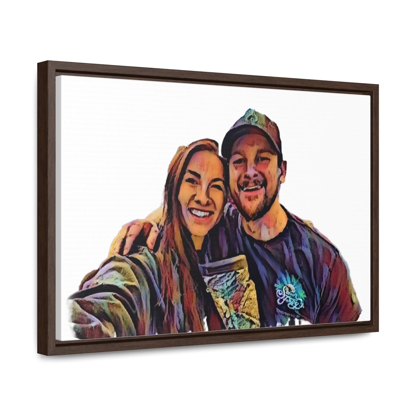 Gallery Canvas Wraps, Horizontal Frame ... "The Best Of Friends" ... Original Works ... December 2023 ... Central Idaho, USA.