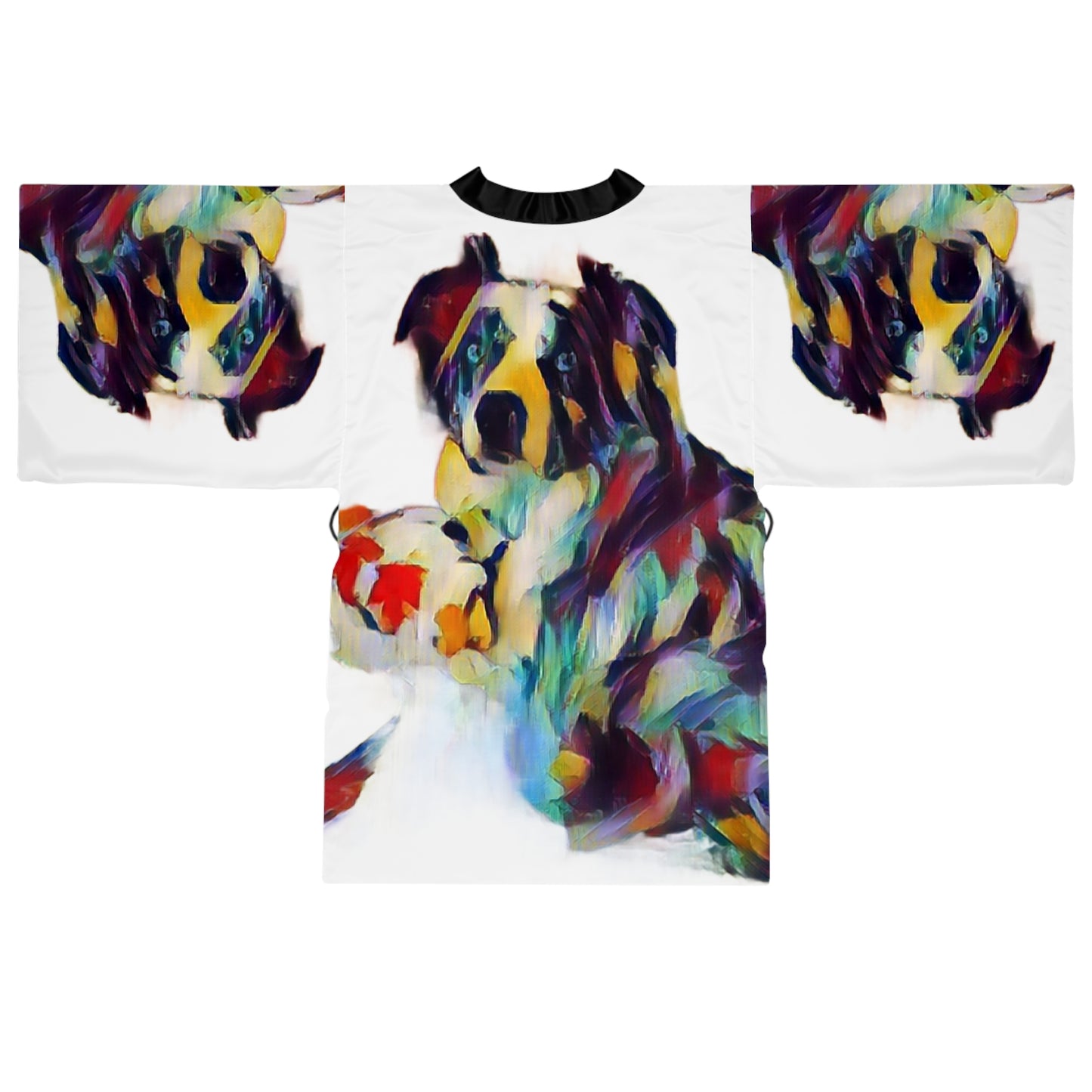 Long Sleeve Kimono Robe (AOP) ... Ozzy-Hippensteel ... "Don't Cry Now ... Dry-Your_Eyes ... On The Wind". Oriignal Works. May 2023.