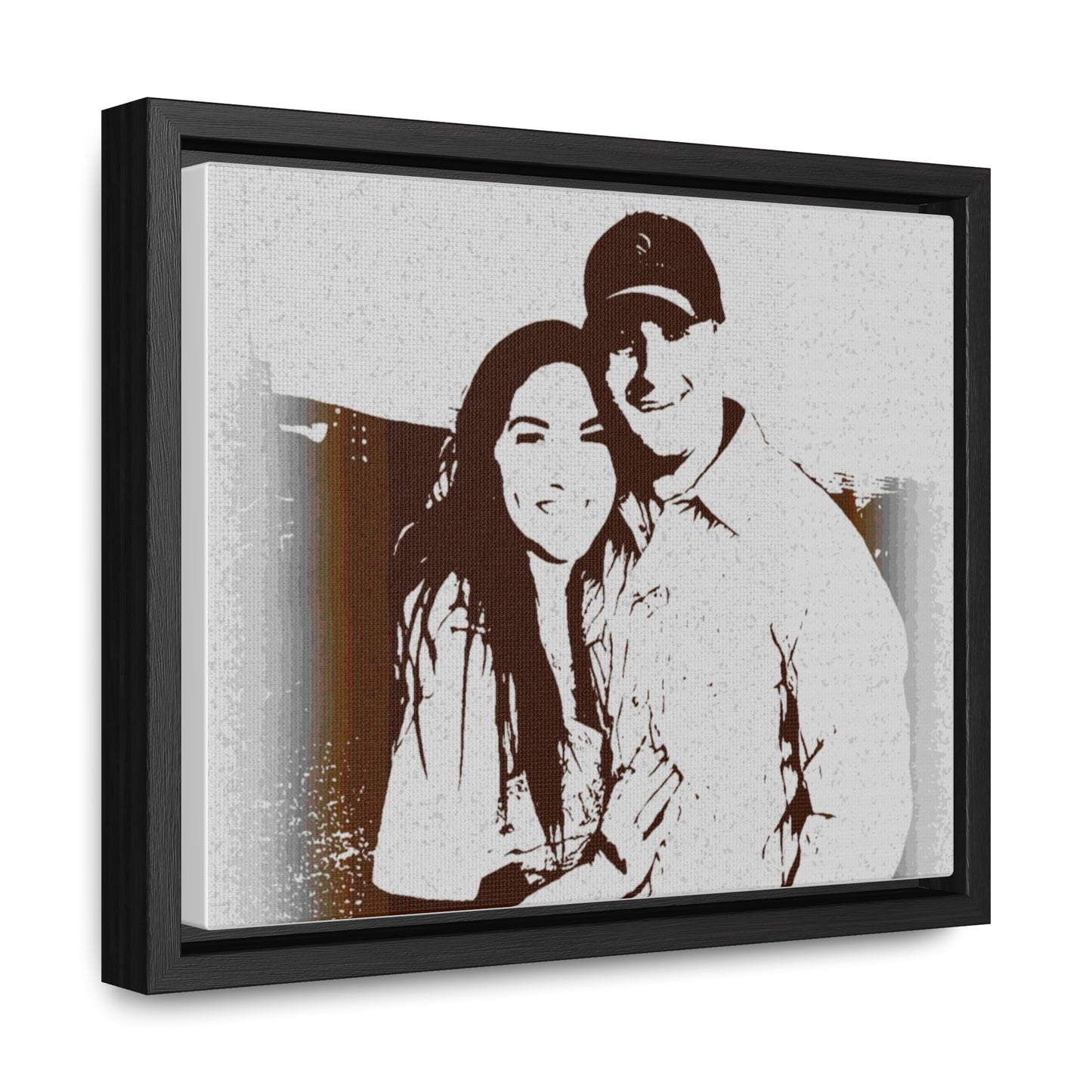 Gallery Canvas Wraps, Horizontal Frame ... "The Best Of Friends" ... Original Works ... December 2023 ... Central Idaho, USA.