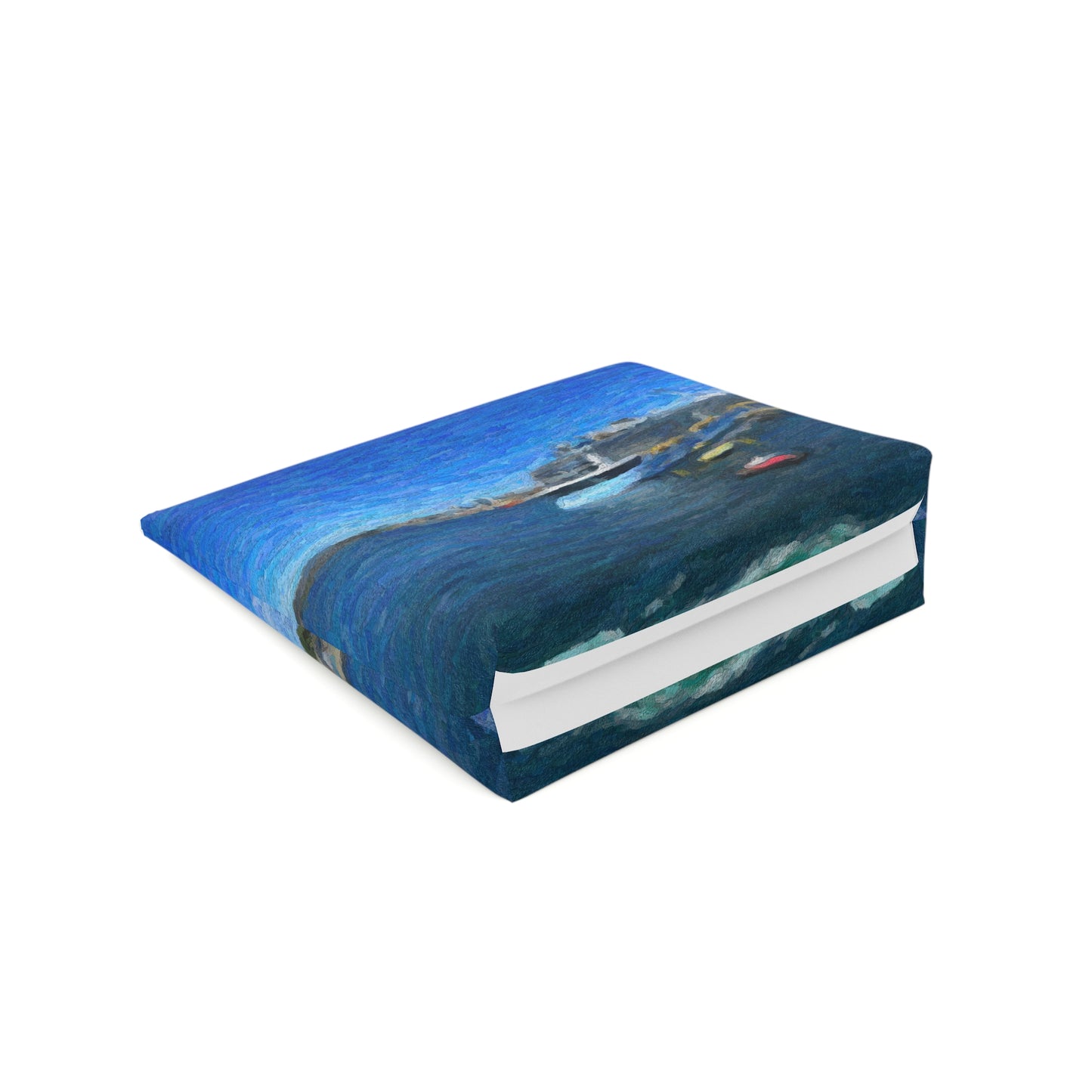 Cotton Cosmetic Bag ... Into Vancouver Harbor We Arrive: Celebrity Edge-Cruise ... Vancouver, British Columbia ... June 2024 ... Original Works