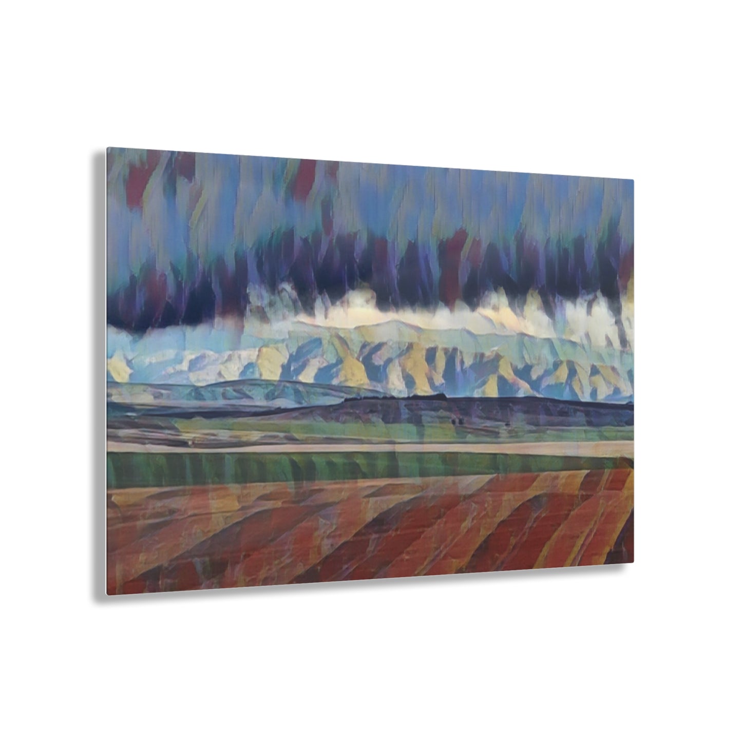 Acrylic Prints ... On-The-Prairie .. "The Storm Is Brewing" ... Central Idaho: November 2023 ... Original Works ...