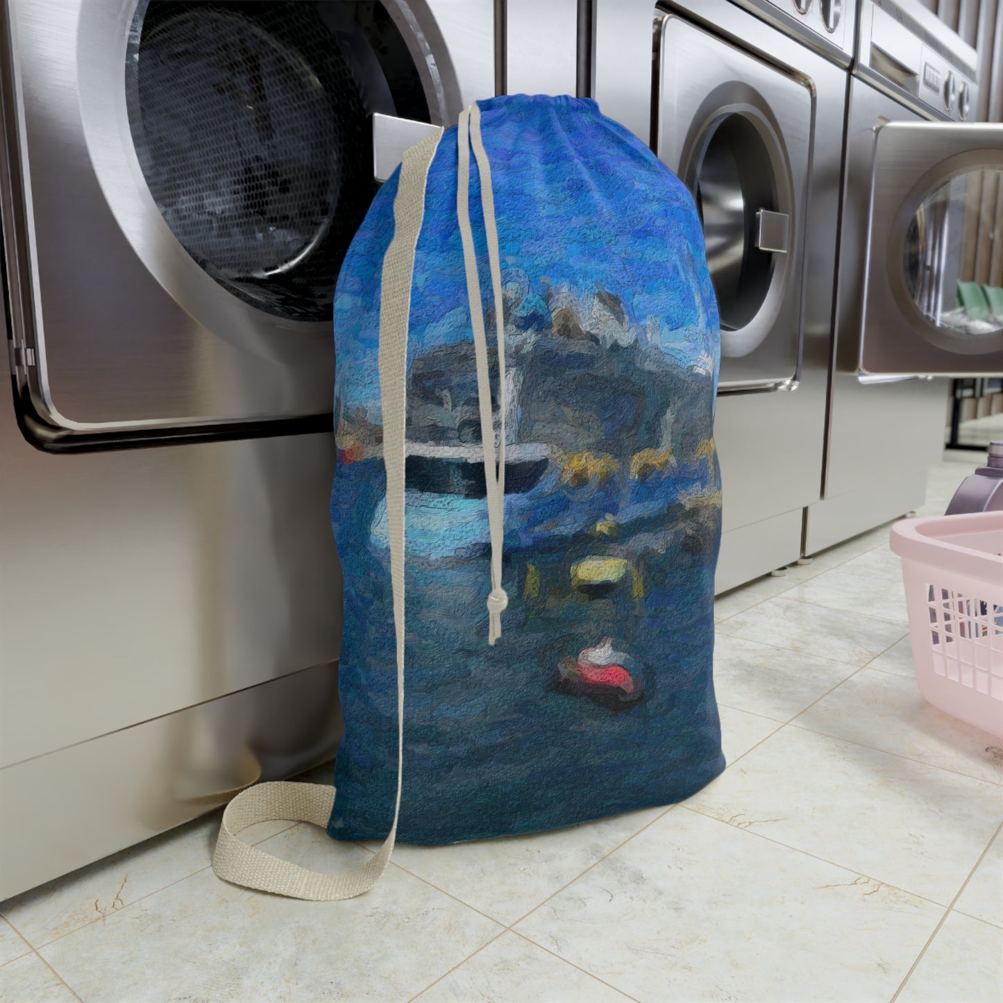 Laundry Bag ... Into Vancouver Harbor We Arrive: Celebrity Edge-Cruise ... Vancouver, British Columbia ... June 2024 ... Original Works