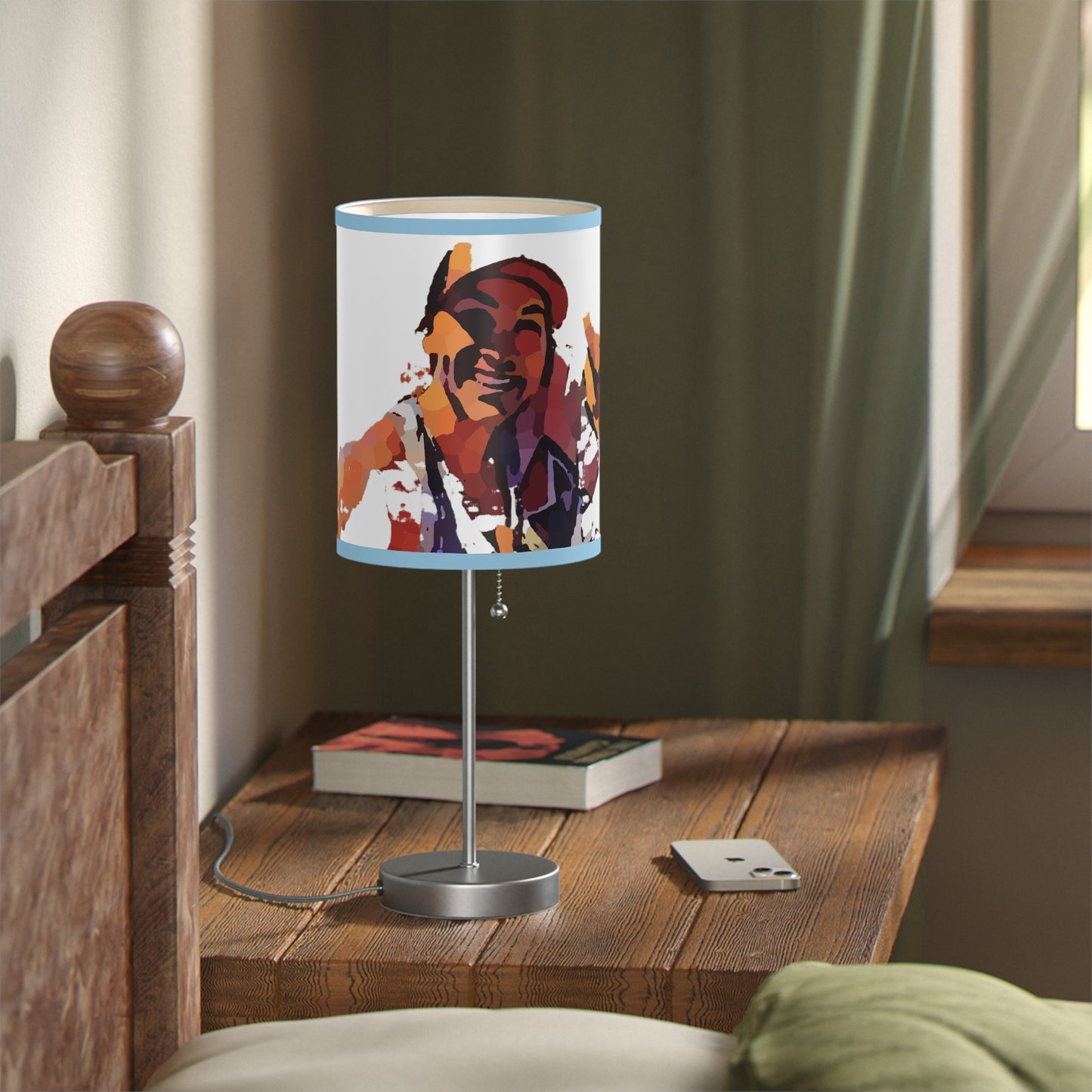 Lamp on a Stand, US|CA plug ... "The Best Of Friends" ... Original Works ... December 2023 ... Central Idaho, USA.