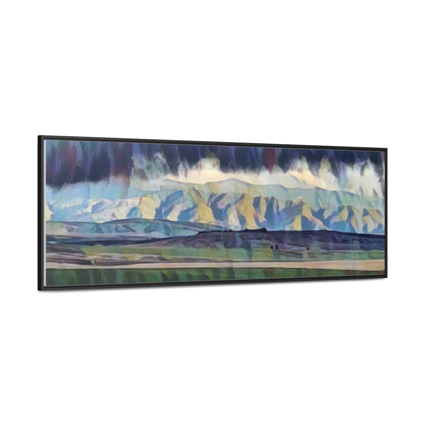 Gallery Canvas Wraps, Horizontal Frame ... On-The-Prairie .. "The Storm Is Brewing" ... Central Idaho: November 2023 ... Original Works ...