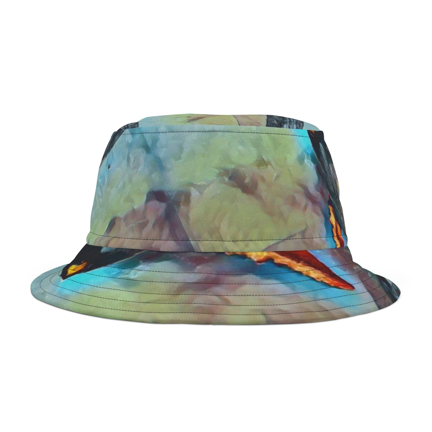 Bucket Hat (AOP) ... She Breaches ... She Leaps ... & Parts The Ocean Waves ... Maui, Hawai'i ... Family Archives ... Original Works ...