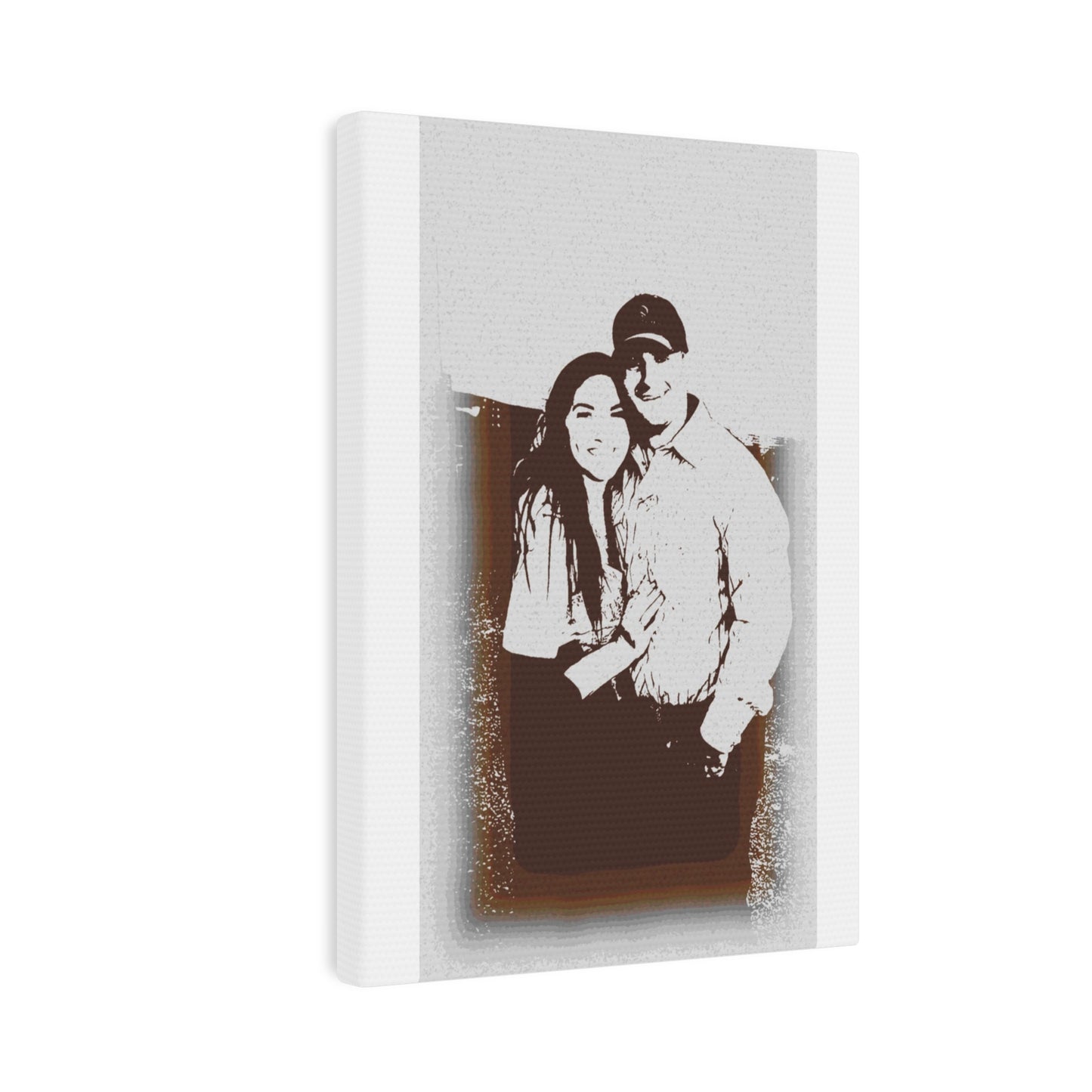 Canvas Photo Tile ... "The Best Of Friends" ... Original Works ... December 2023 ... Central Idaho, USA.