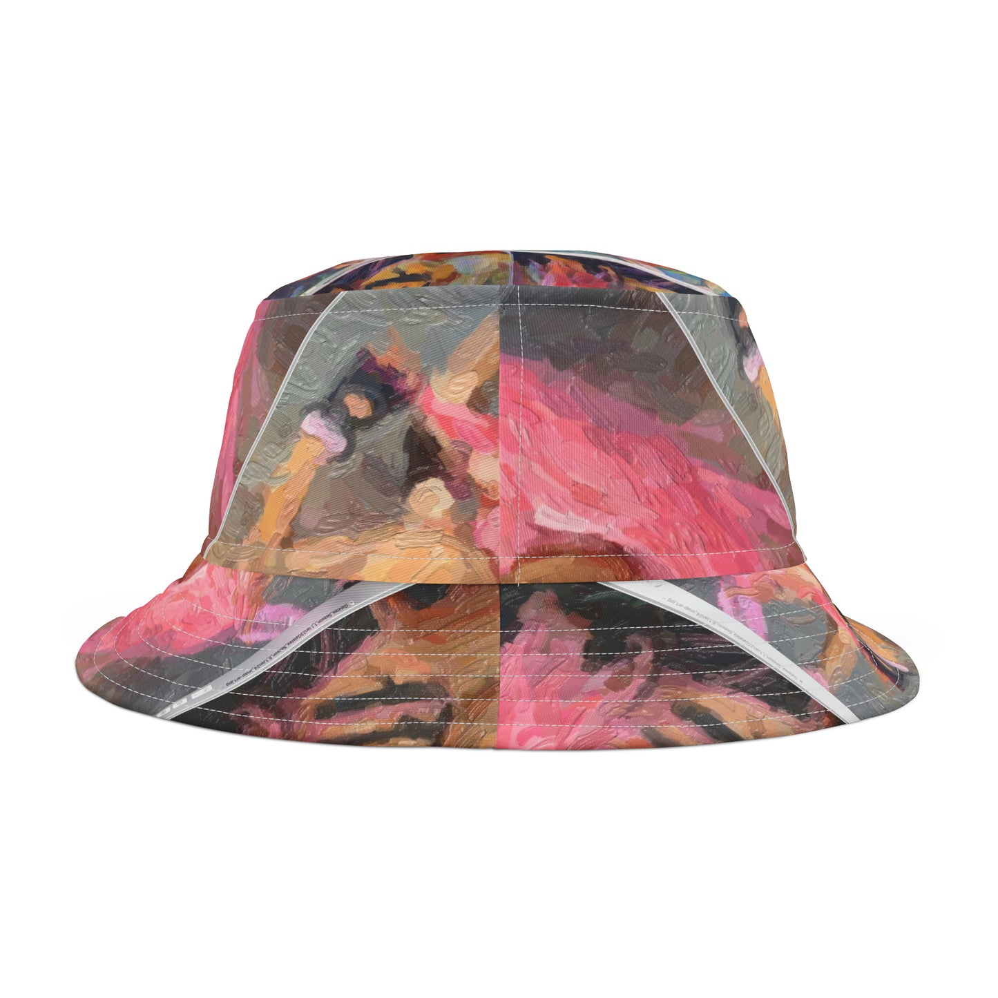 Bucket Hat (AOP) ... Enjoying A Cream_Cicle ... "Fun-In-The-Sun" ... Original Works.