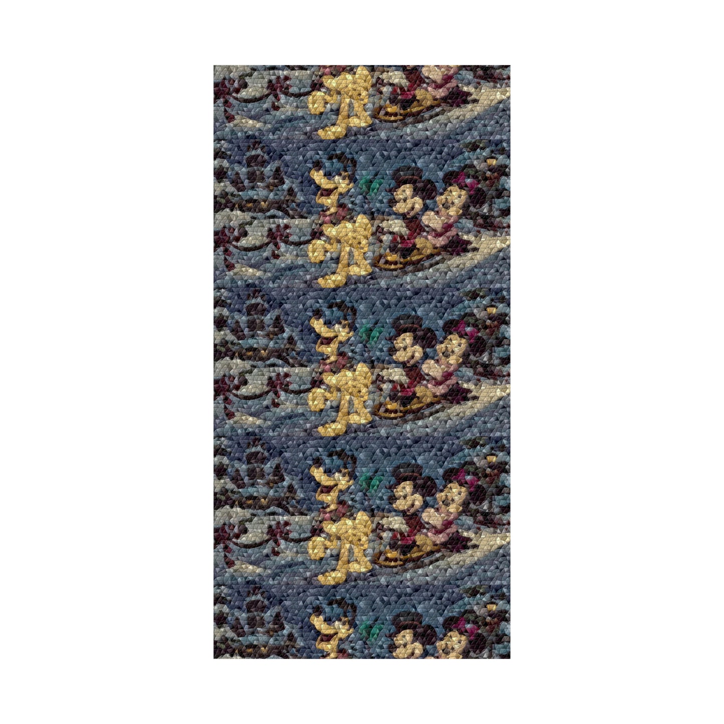 Matte Vertical Posters ... Mickey_N_Minnie Mouse & Pluto ... "A Winter Sleigh Ride" ... Original Works. Winter 2023 ...