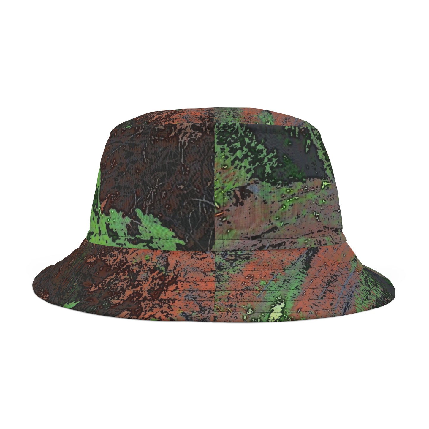 Bucket Hat (AOP) ... Walk The City Streets ... Stroll On A Beach ... "Jouney The Wonders Of A Forest" ... Original Works ...
