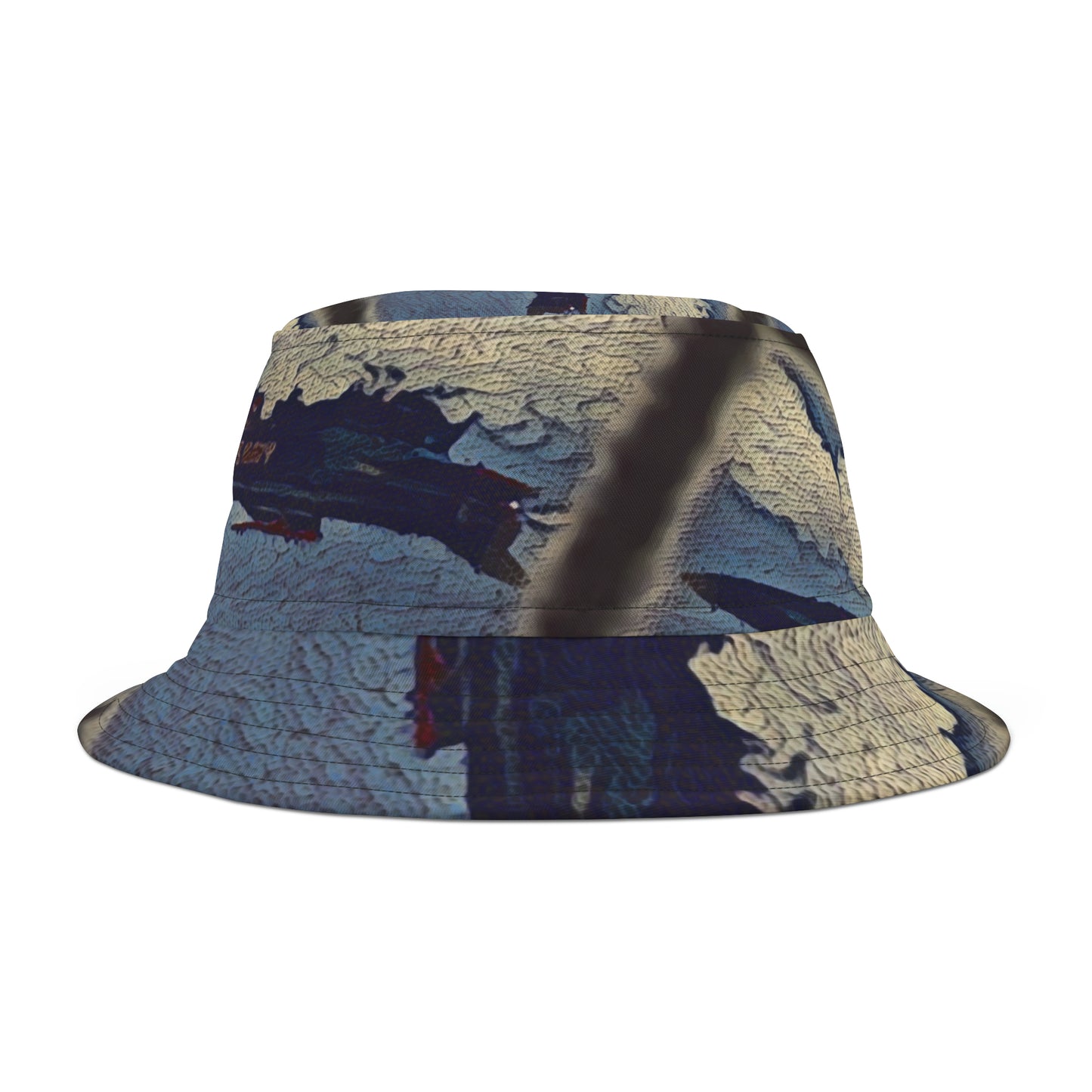 Bucket Hat (AOP) ... US Navy Blue Angels Flight-Demonstration Team ... "The Thrill ... The Roar ... The Excitement" ... Original Works ...