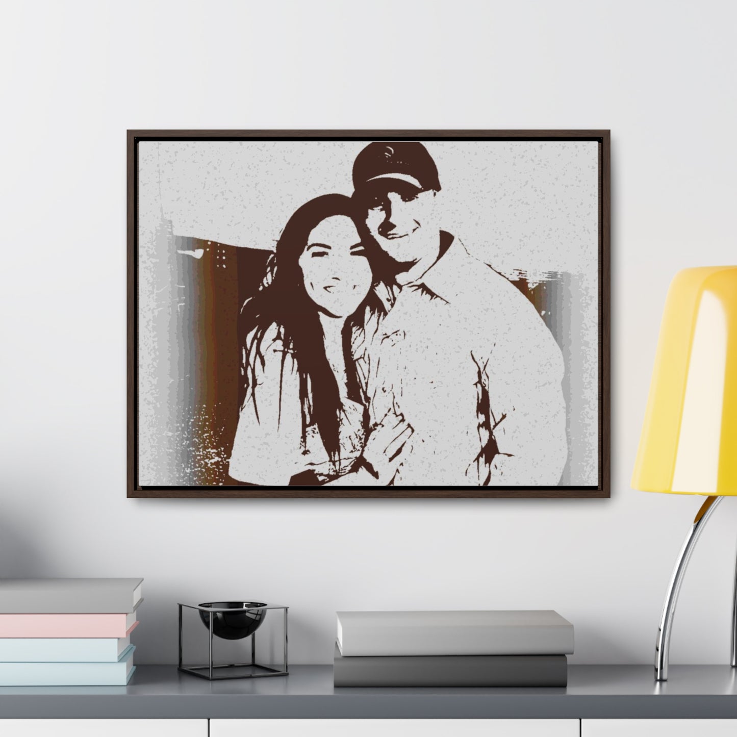 Gallery Canvas Wraps, Horizontal Frame ... "The Best Of Friends" ... Original Works ... December 2023 ... Central Idaho, USA.