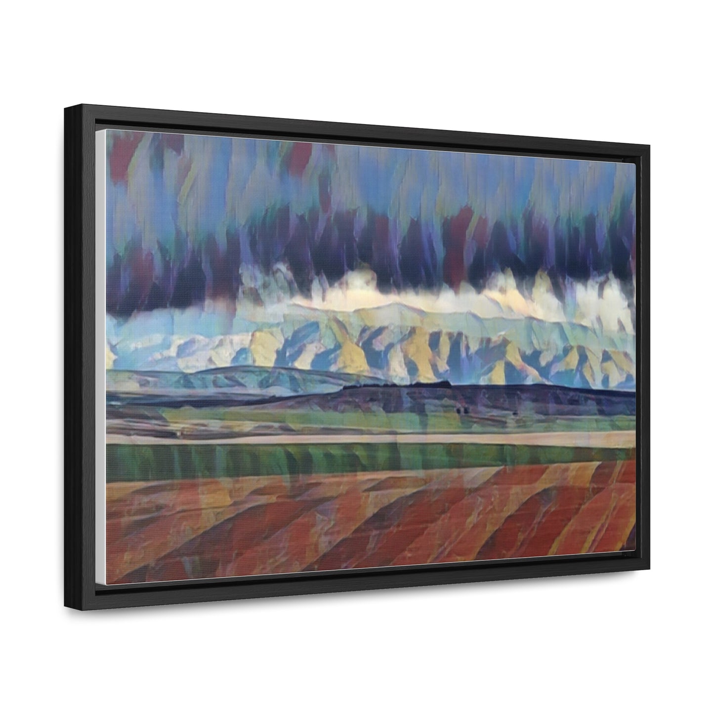 Gallery Canvas Wraps, Horizontal Frame ... On-The-Prairie .. "The Storm Is Brewing" ... Central Idaho: November 2023 ... Original Works ...