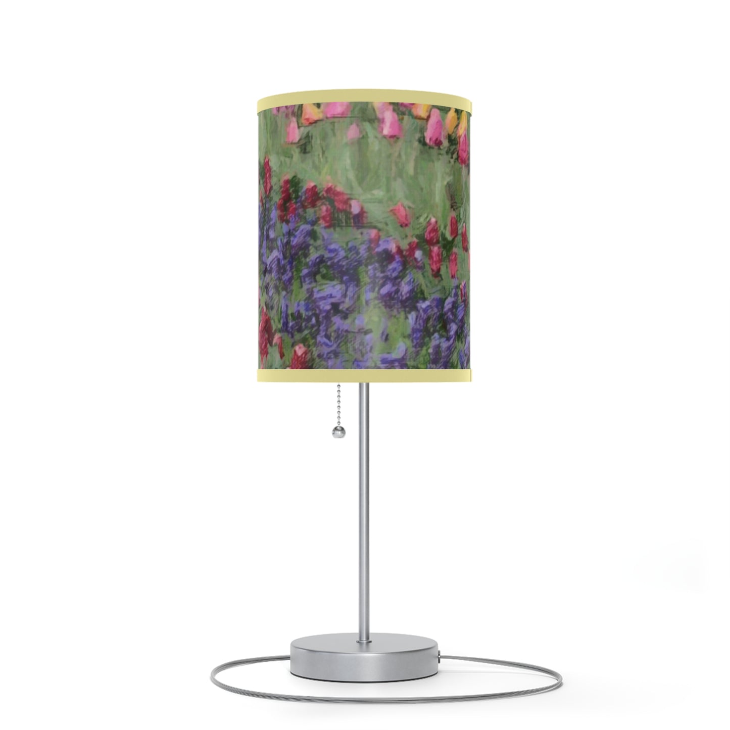 Lamp on a Stand, US|CA plug ... Skagit Valley Tulips ... Skagit Valley, Washington ... Family Archives ... Original Works ... Circa 1980's ...