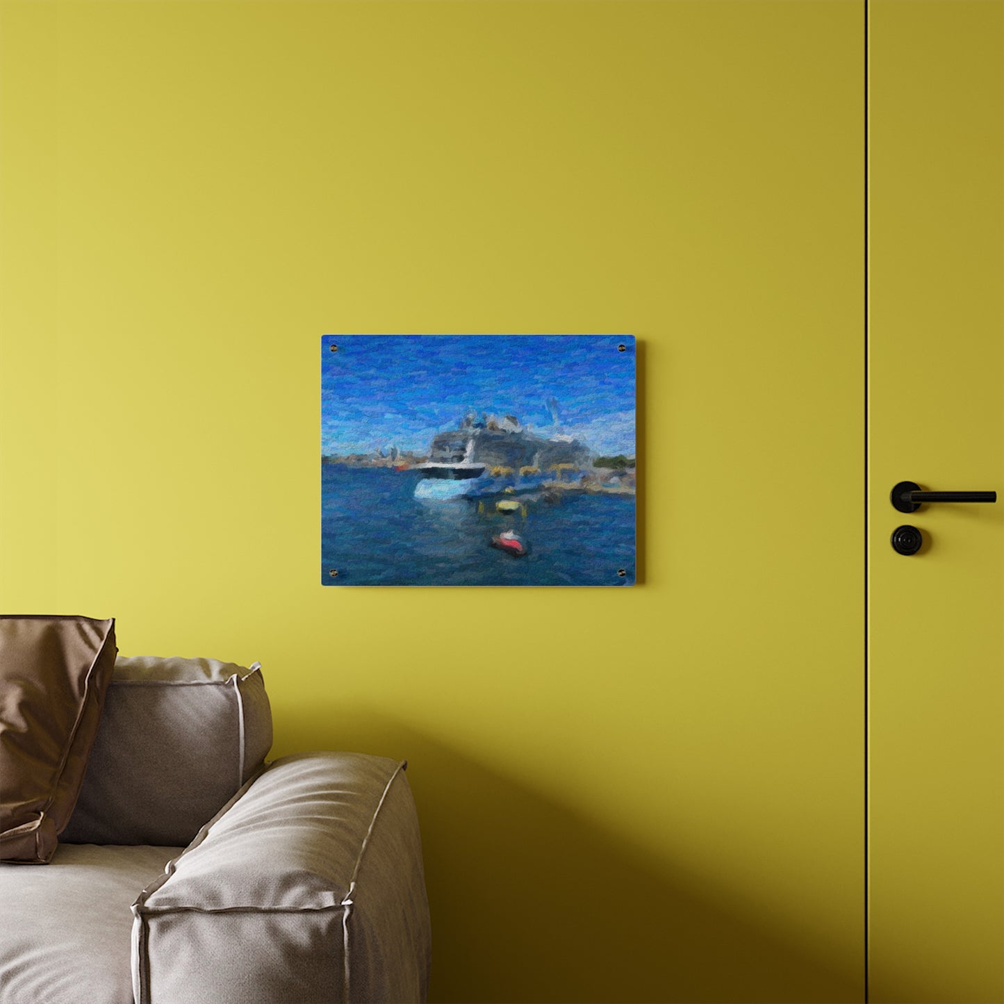 Acrylic Wall Art Panels... Into Vancouver Harbor We Arrive: Celebrity Edge-Cruise ... Vancouver, British Columbia ... June 2024 ... Original Works