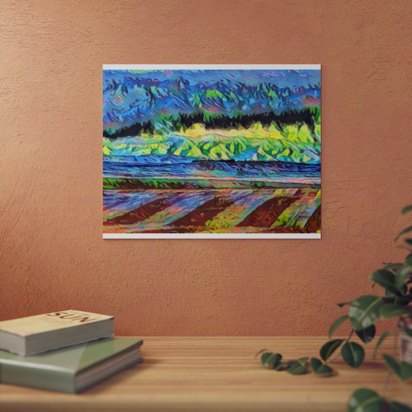 Aluminum Composite Panels ... On-The-Prairie .. "The Storm Is Brewing" ... Central Idaho: November 2023 ... Original Works ...