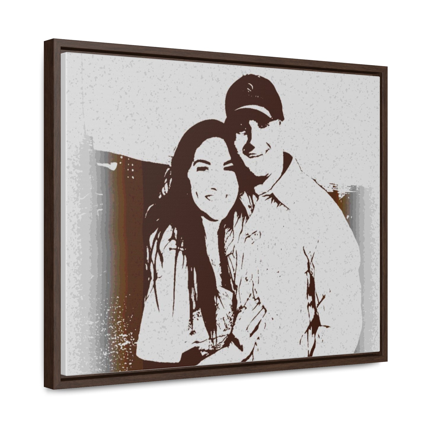 Gallery Canvas Wraps, Horizontal Frame ... "The Best Of Friends" ... Original Works ... December 2023 ... Central Idaho, USA.