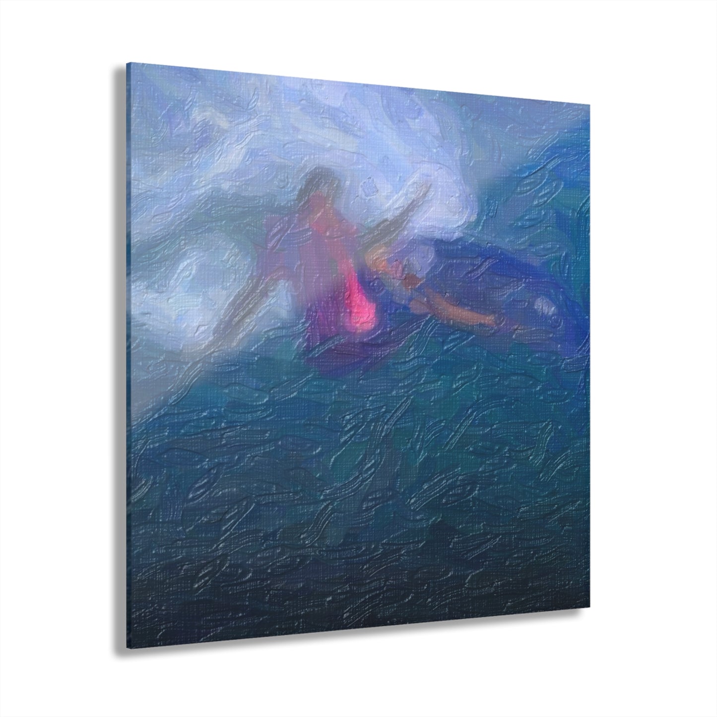 Acrylic Prints (French Cleat Hanging)  ... Paris_2024_Surfing Competition-Tahiti_French-Polynesia .... 'Gabriel Medina World Campion Drops-In' ... Original Works ...